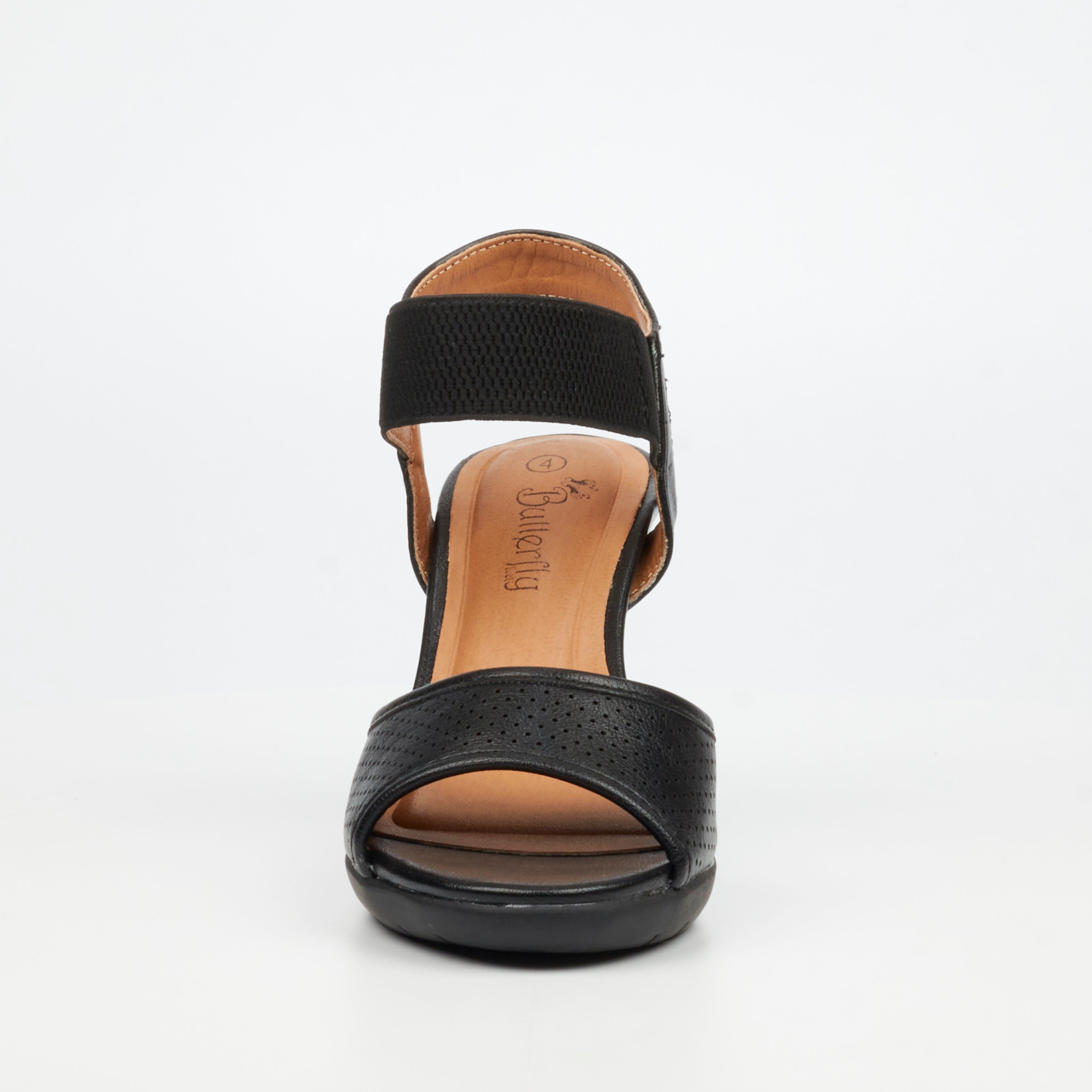 Butterfly Feet Raina 2 Heel - Black footwear Butterfly Feet