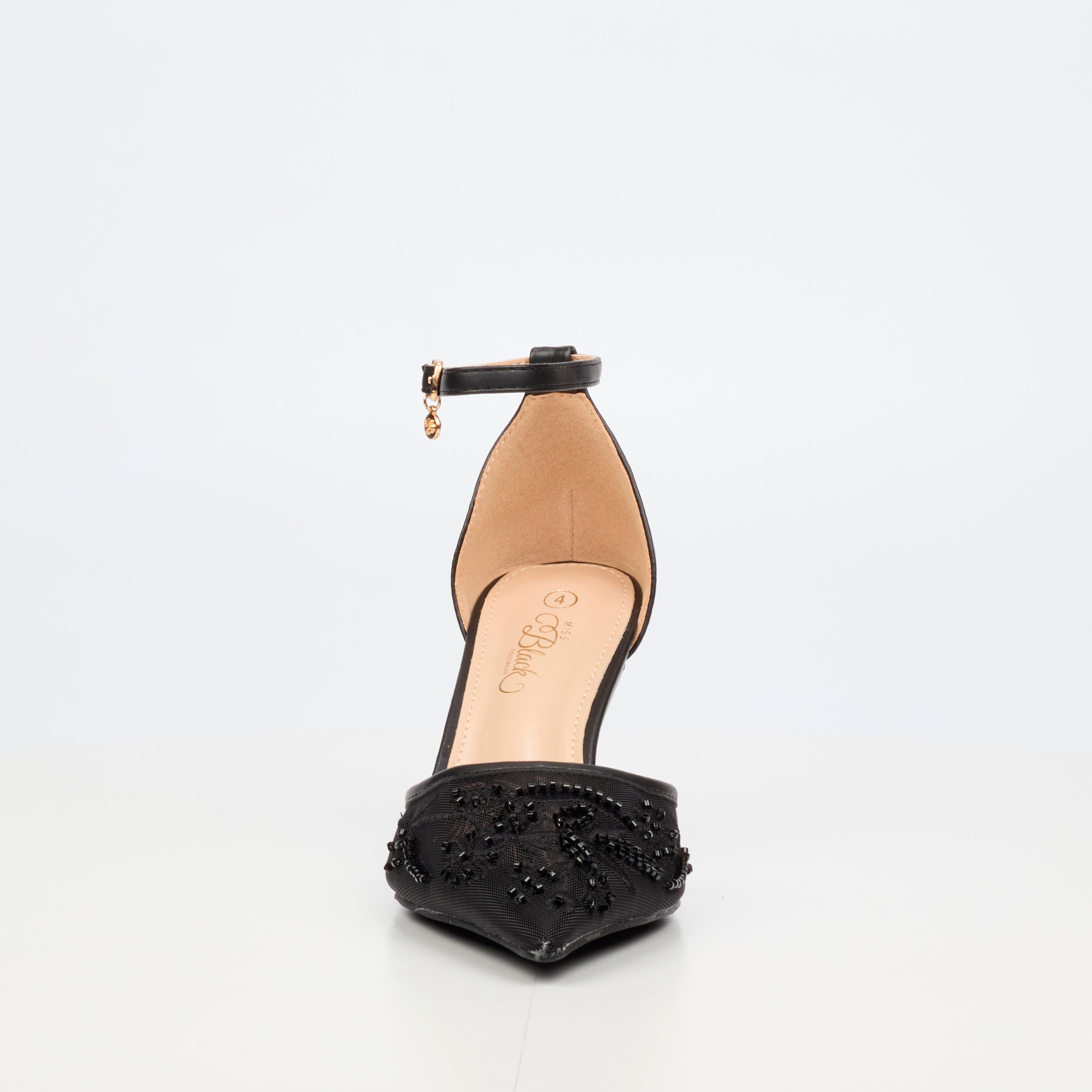 Miss Black Rayna 1 Court - Black footwear Miss Black
