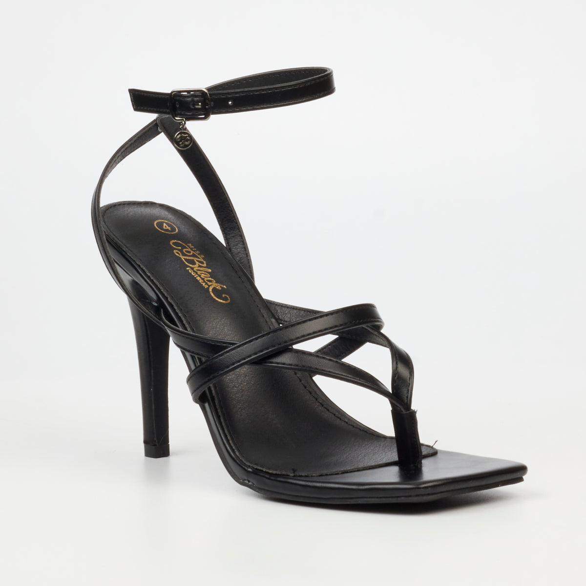 Miss Black Razz 3 Heel - Black footwear Miss Black