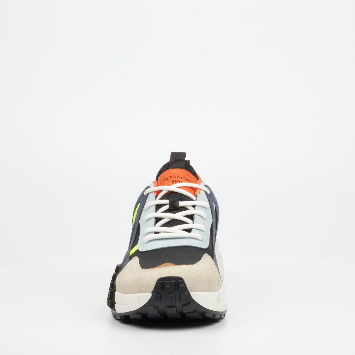 Urbanart Redo 6 Faux Wax / Nylon Sneaker - Navy