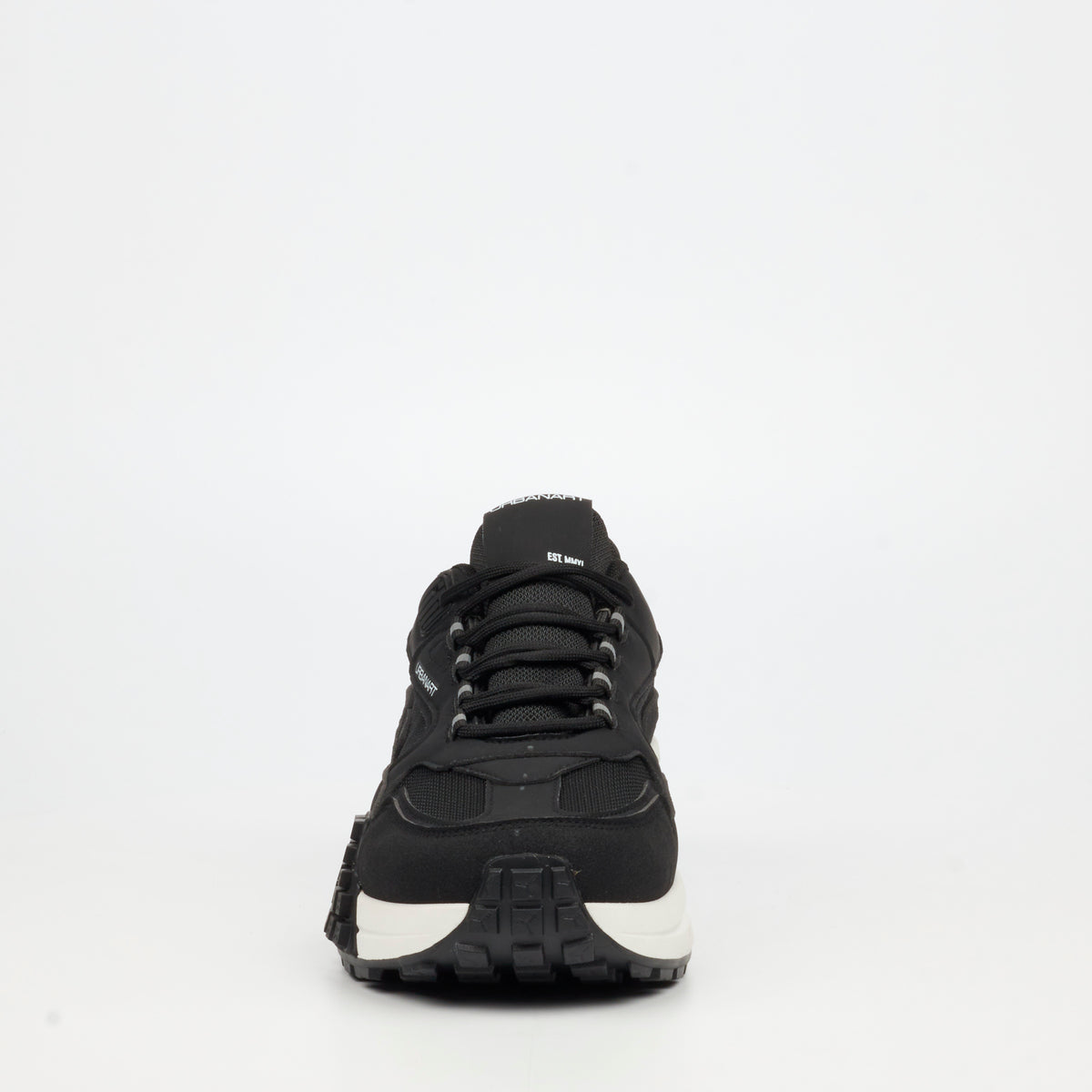 Urbanart Redo 6 Faux Wax / Nylon Sneaker - Black