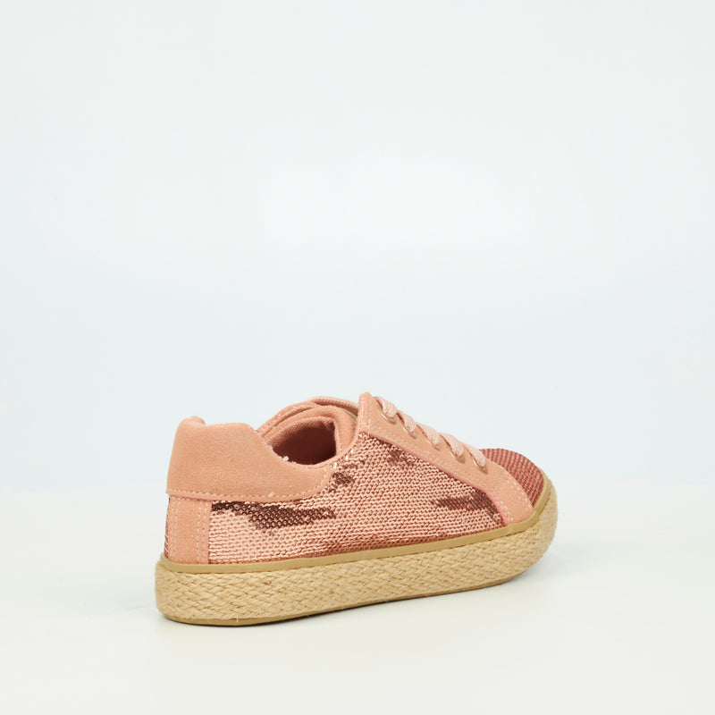 Little Miss Republica 4 Sneaker - Pink footwear Little Miss Black   