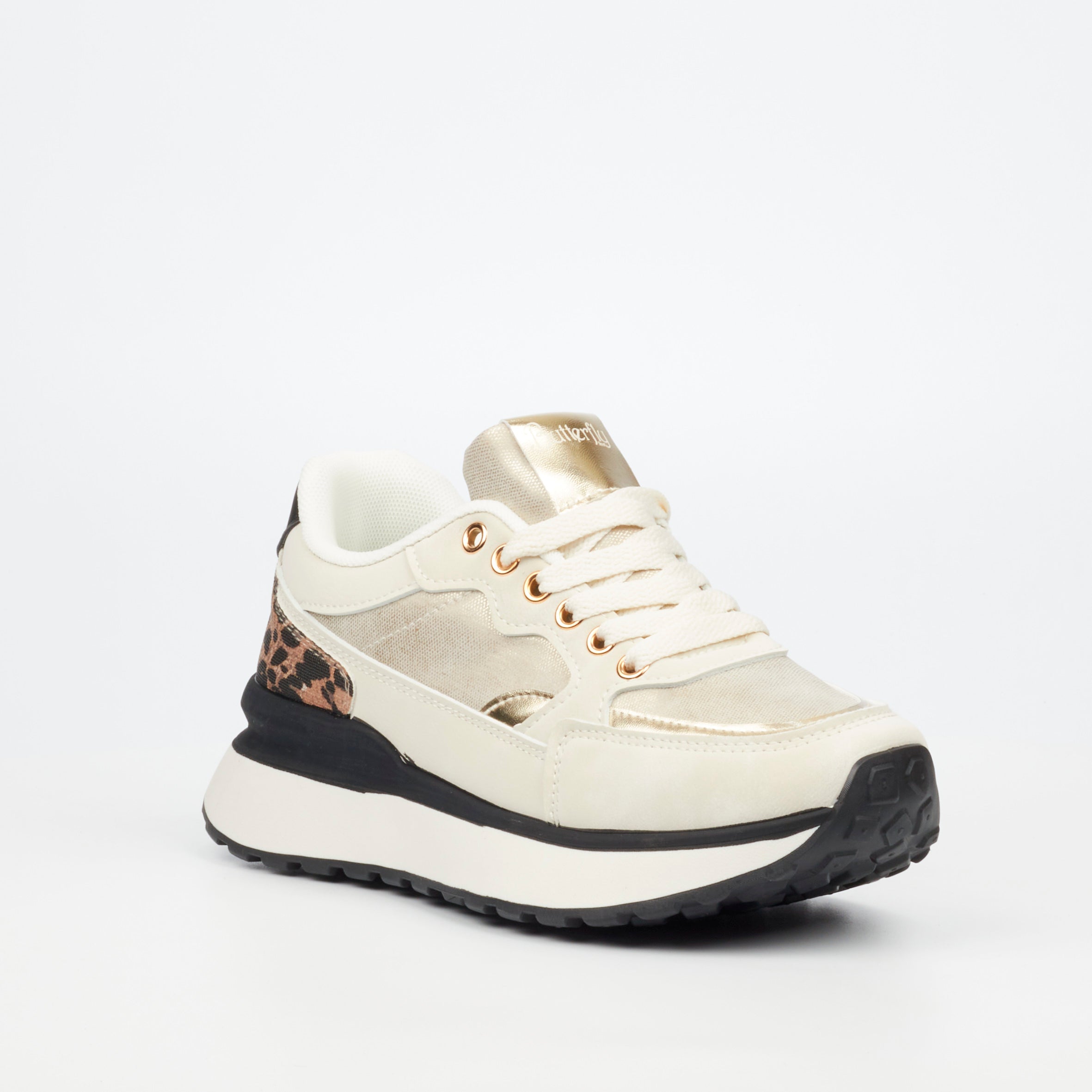 Butterfly Feet Rio 6 Sneaker - Beige footwear Butterfly Feet