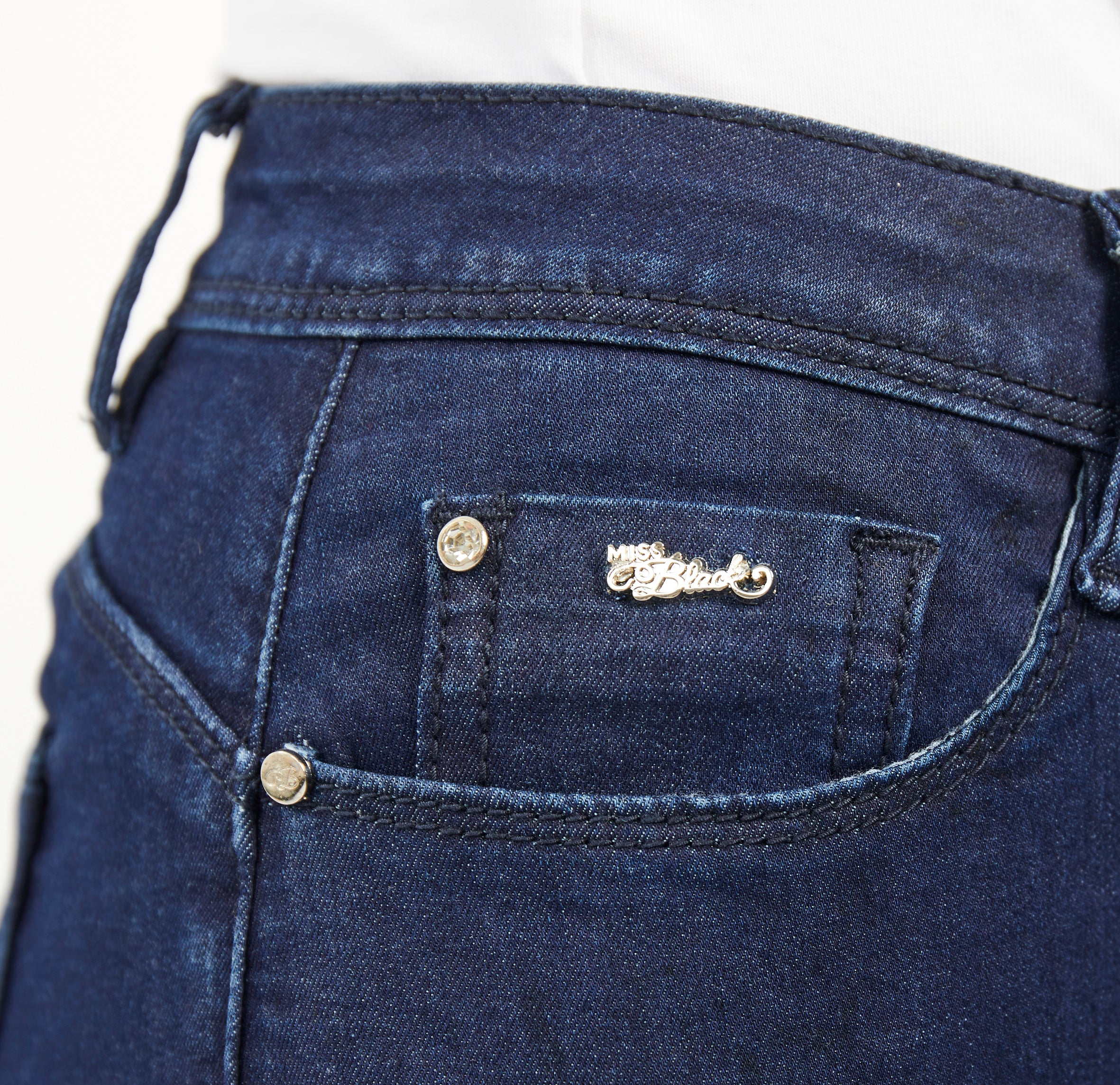 Miss Black Roro 1 Jeans - Indigo apparel Miss Black