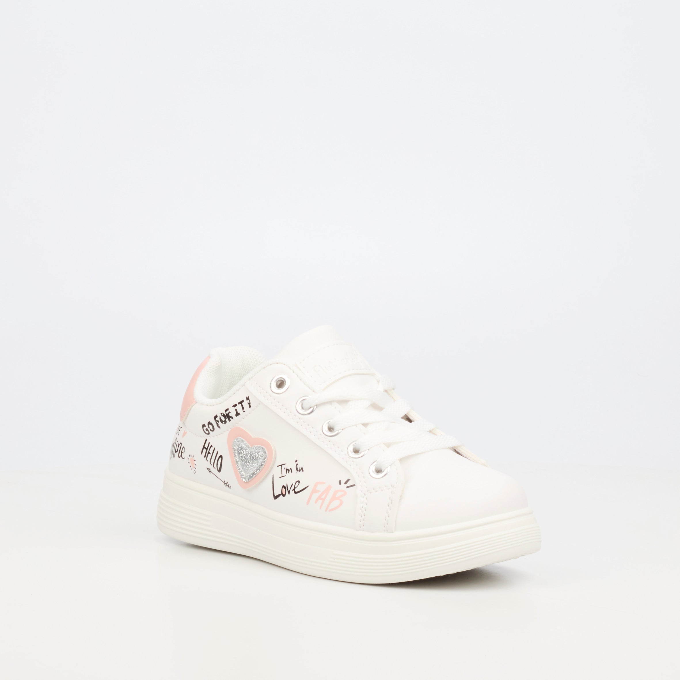 Flutterby Rory 1 Sneaker - White