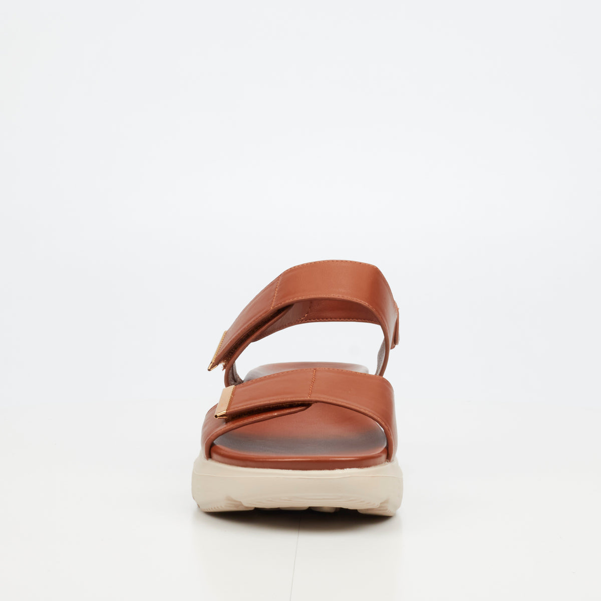 Heart & Sole Rose 1 Flat Sandal - Tan footwear Heart & Sole