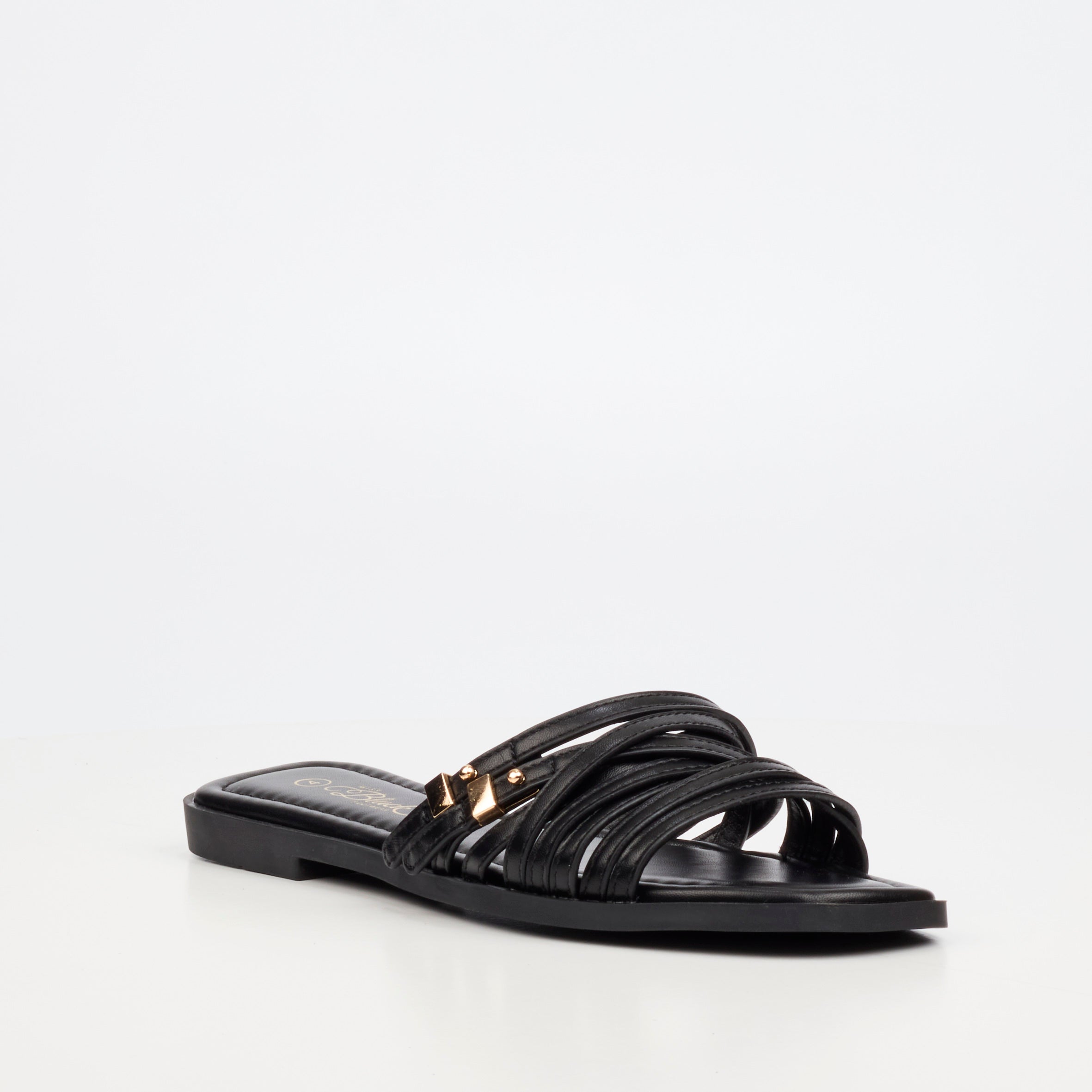 Miss Black Rune 1 Sandal - Black footwear Miss Black