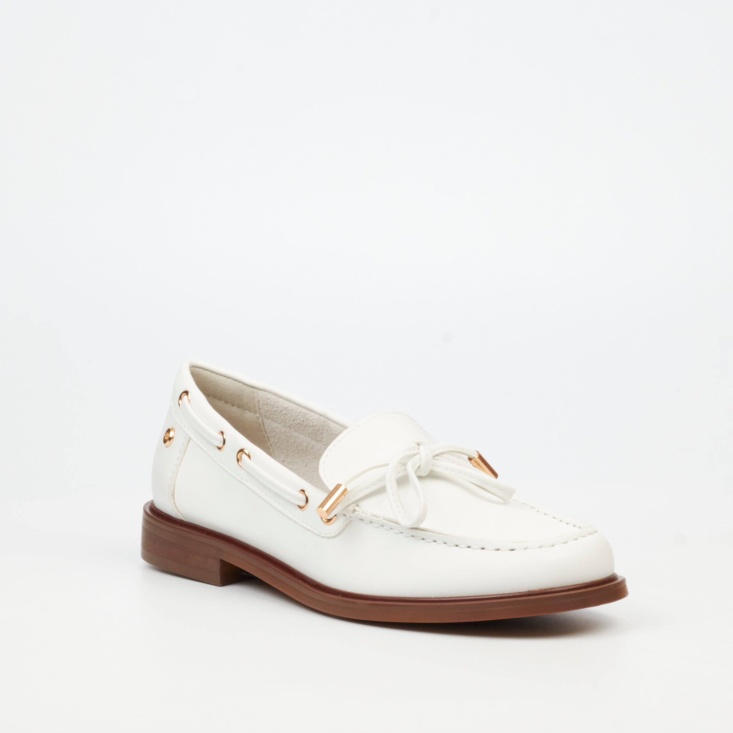 Miss Black Sasko 3 Shoe - White footwear Miss Black