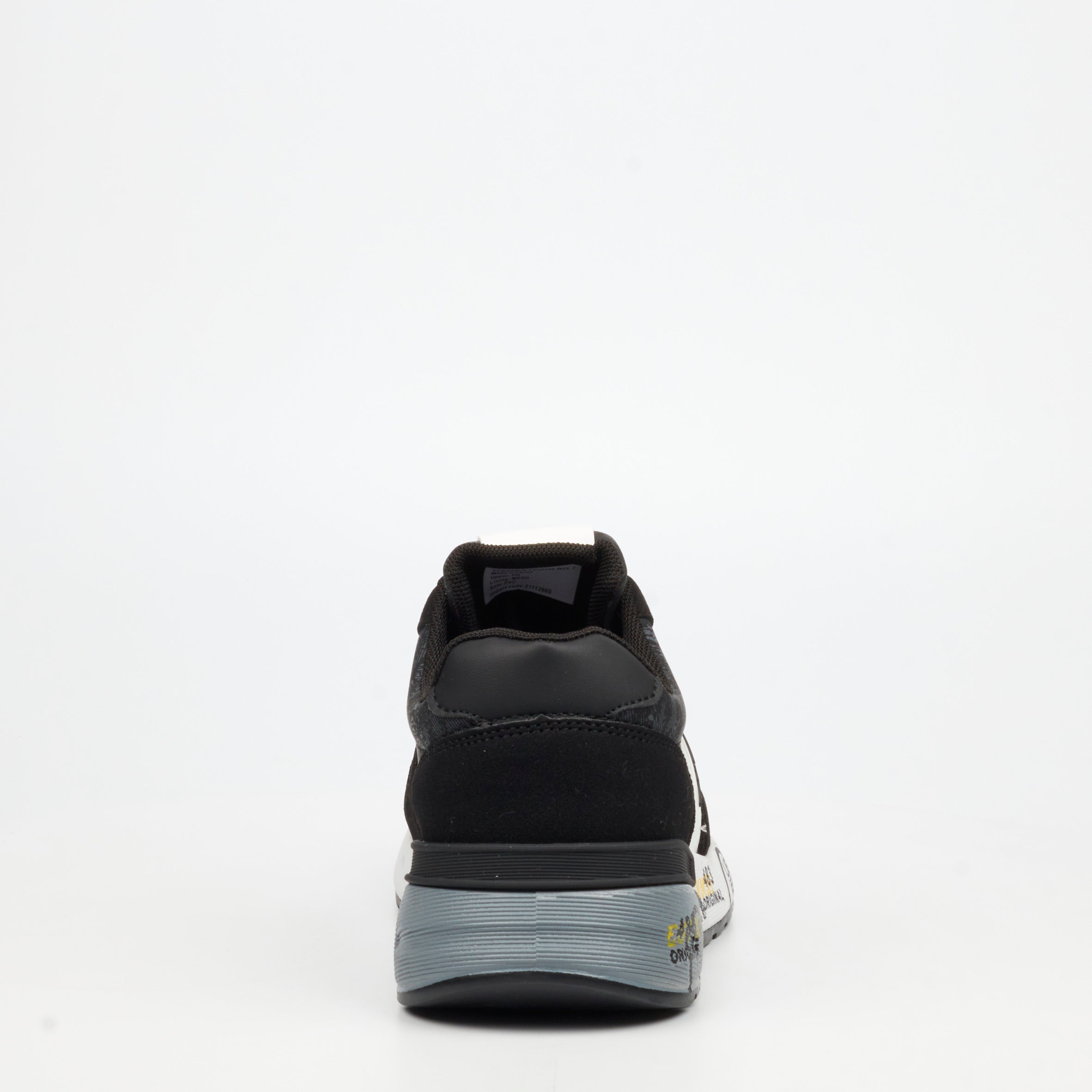 Urbanart Scrabble 1 Canvas Sneaker - Black footwear UBRT