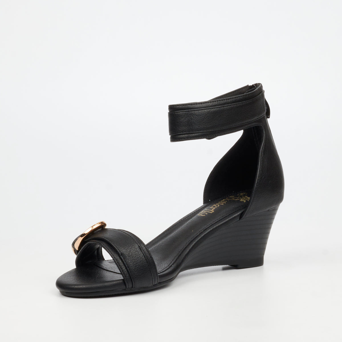 Butterfly Feet Shani 16 Wedge - Black footwear Butterfly Feet