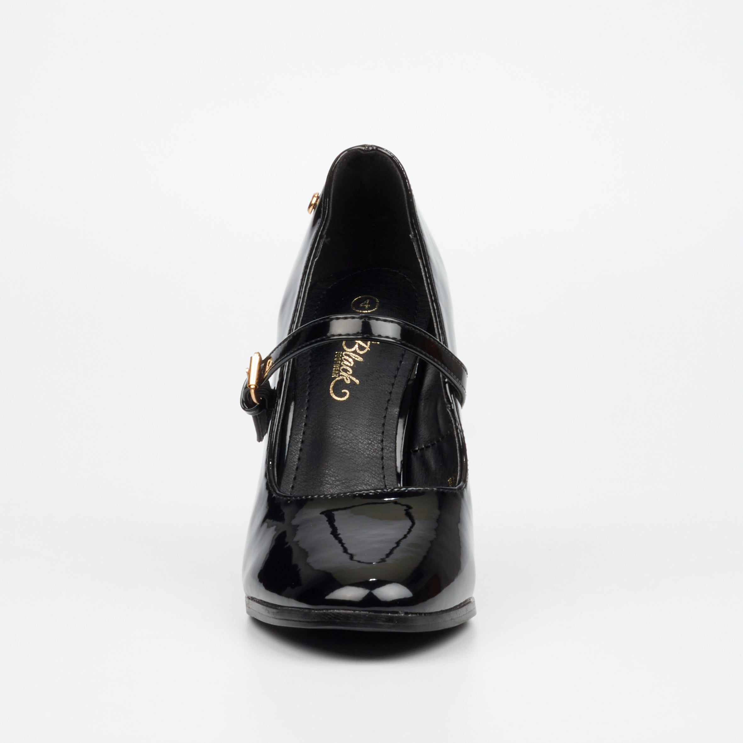 Miss Black Shania 6 Court - Black footwear Miss Black