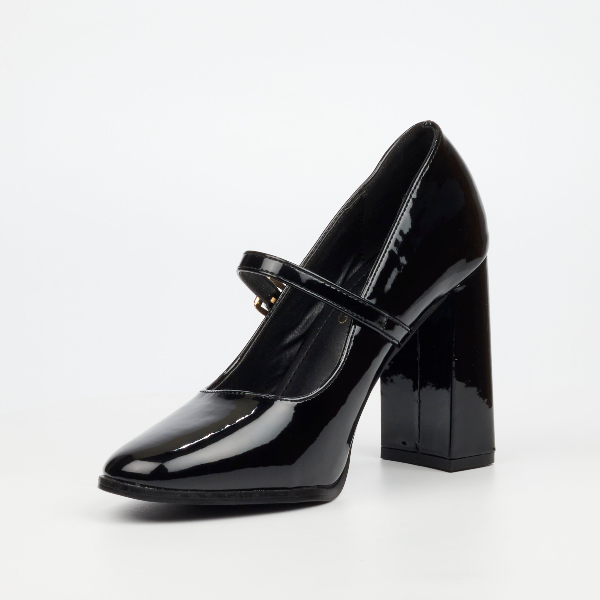 Miss Black Shania 6 Court - Black footwear Miss Black