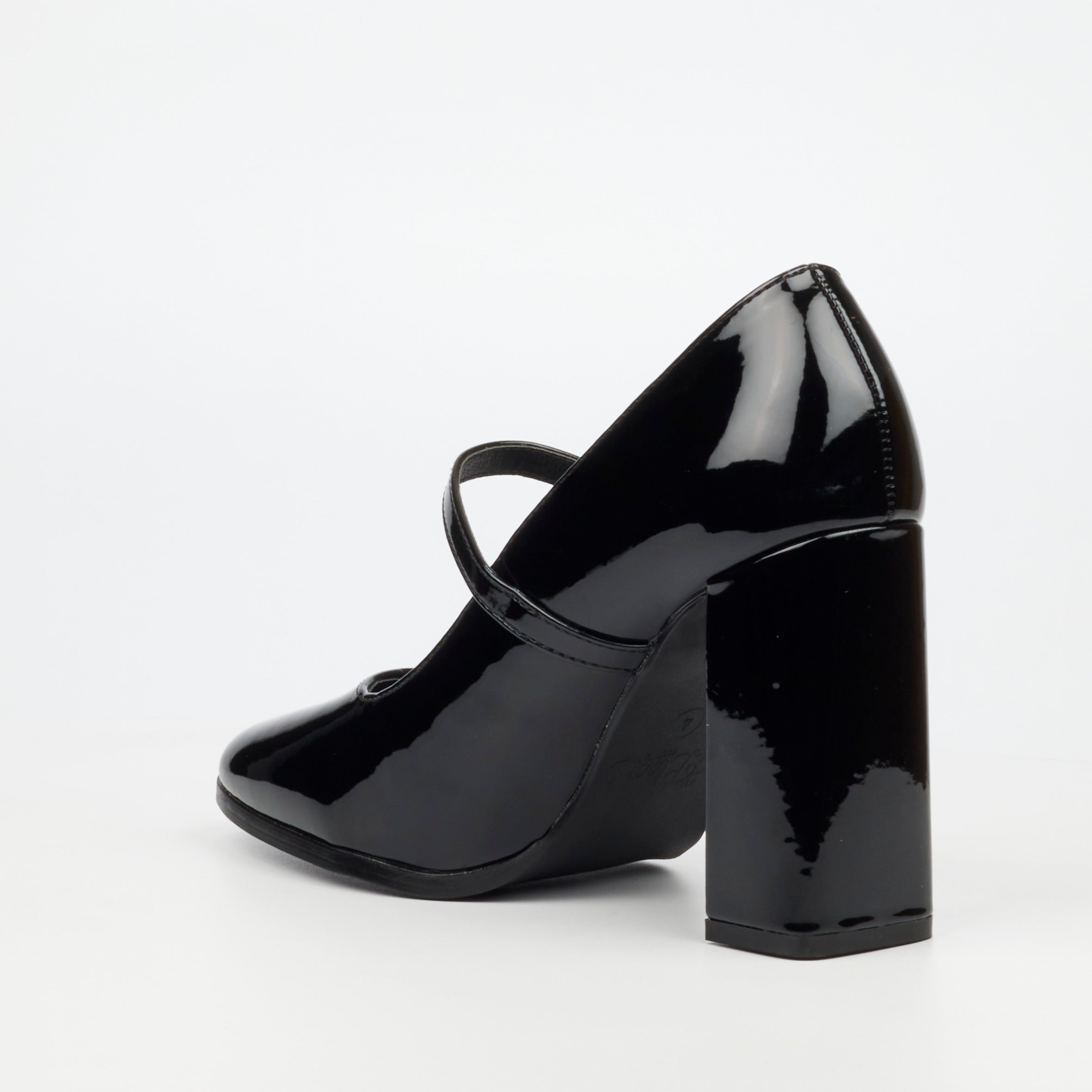 Miss Black Shania 6 Court - Black footwear Miss Black