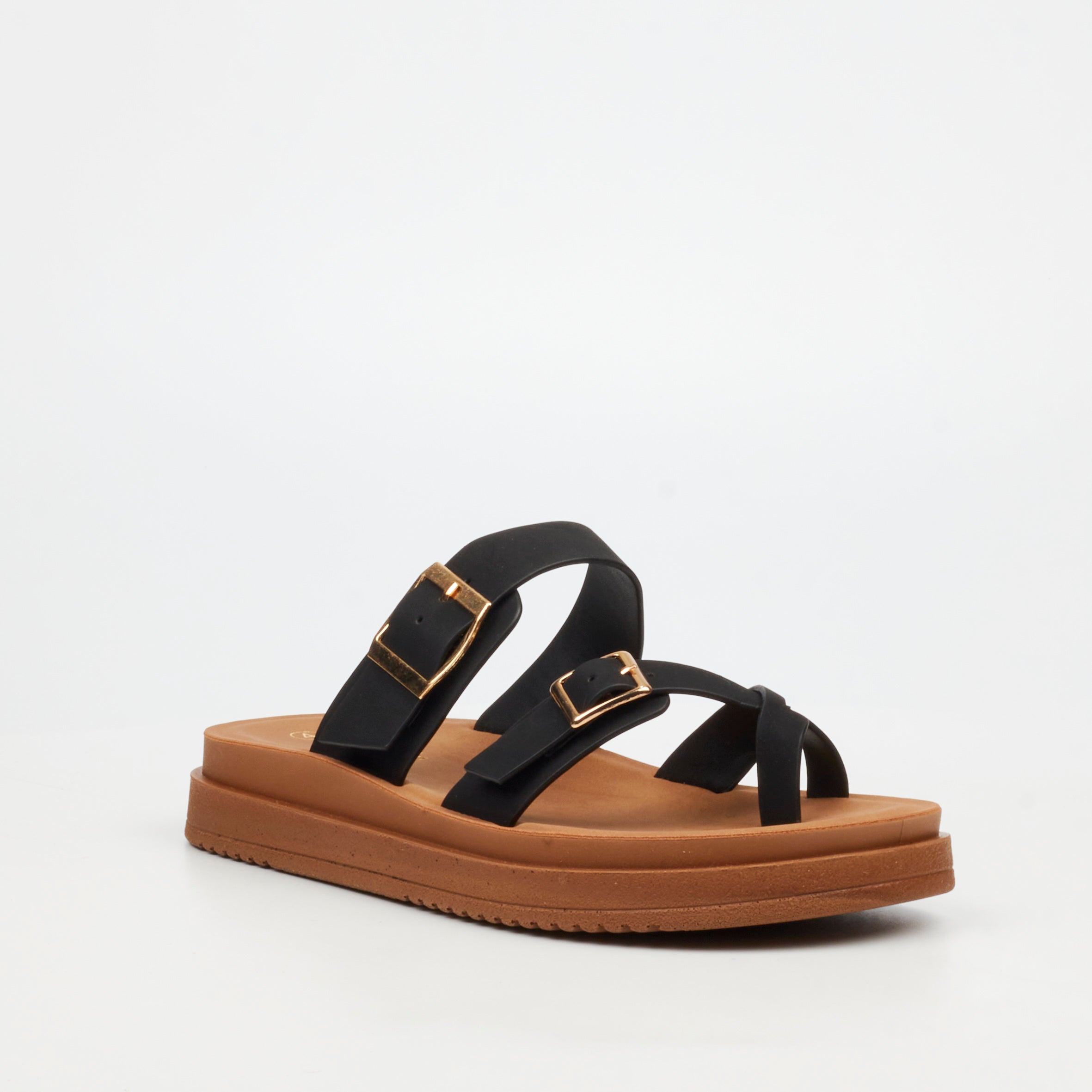 Butterfly Feet Slope 1 Sandal - Black footwear Butterfly Feet
