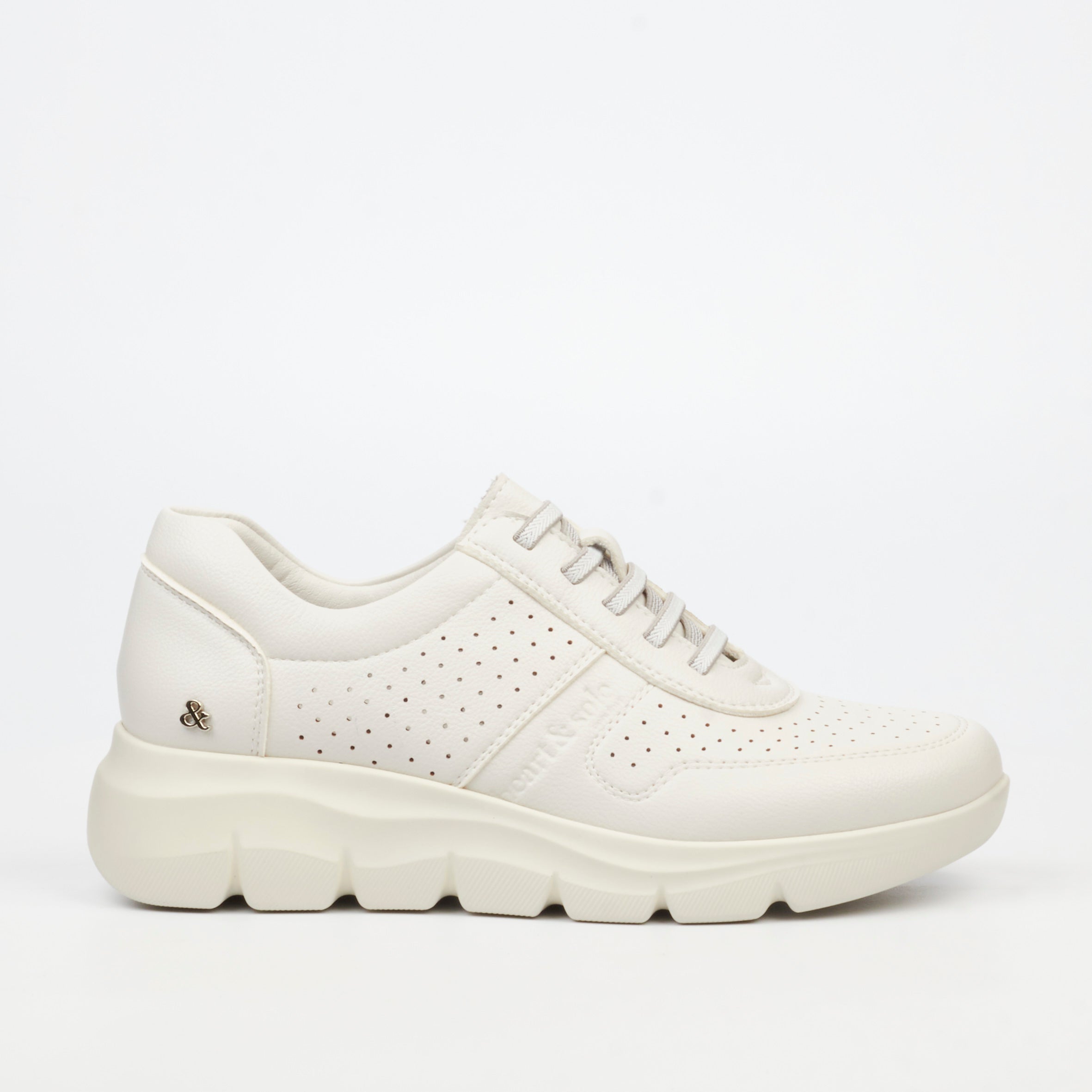 Heart & Sole Solace 1 Sneaker - White footwear Heart & Sole