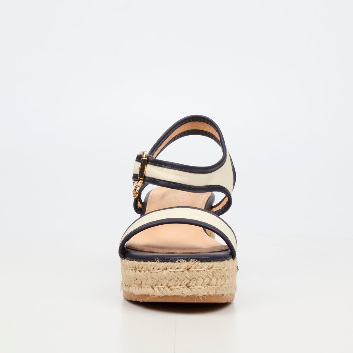 Miss Black Steffi 12 Wedge - Navy footwear Miss Black
