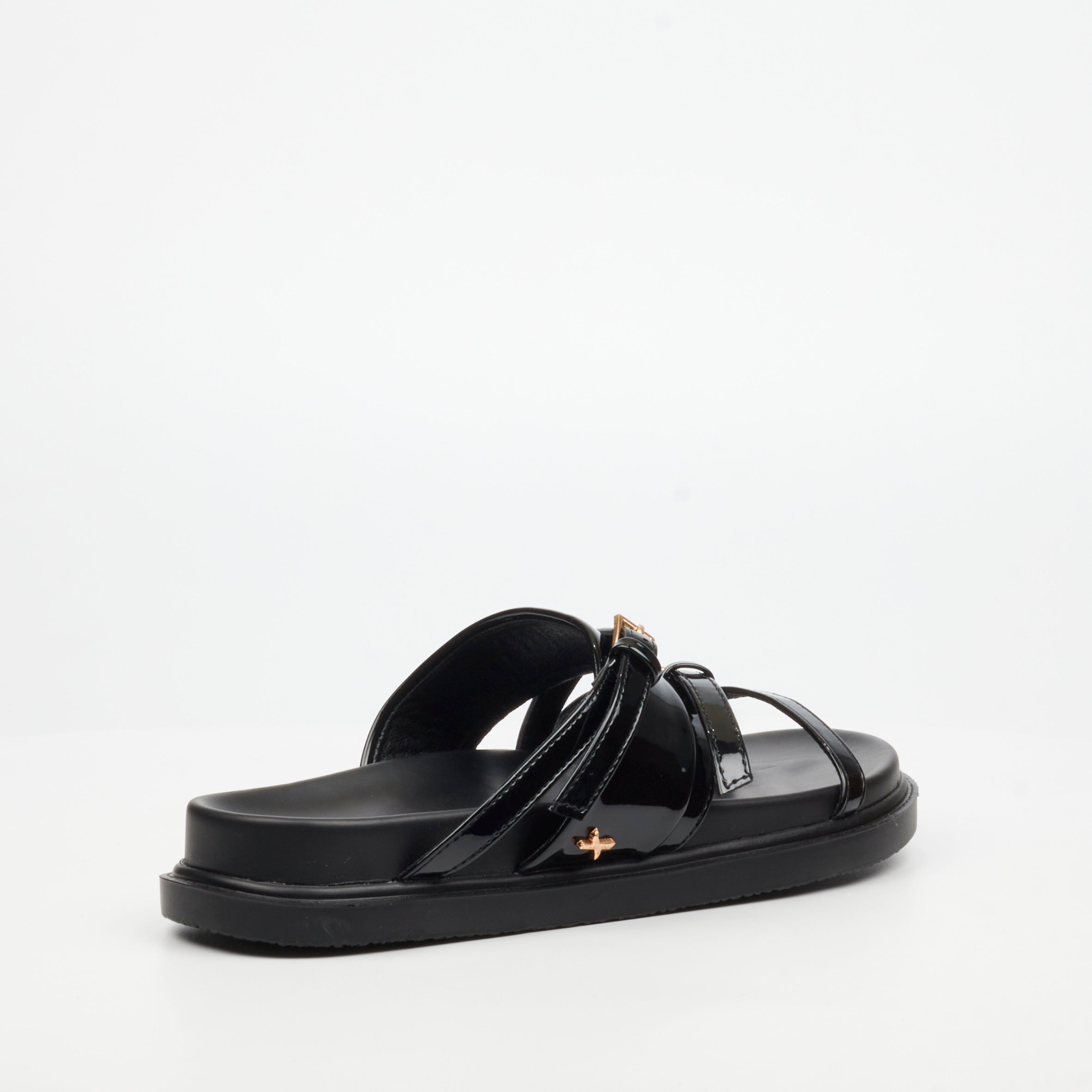 Rock & Co Supreme 7 Sandal - Black footwear Rocknco