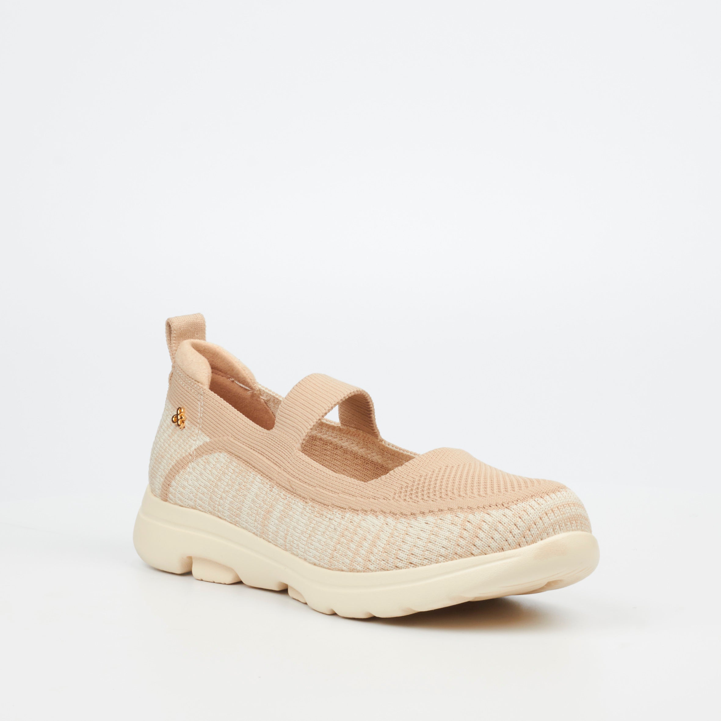 Heart & Sole Taaliyah 1 Sneaker - Beige footwear Heart & Sole