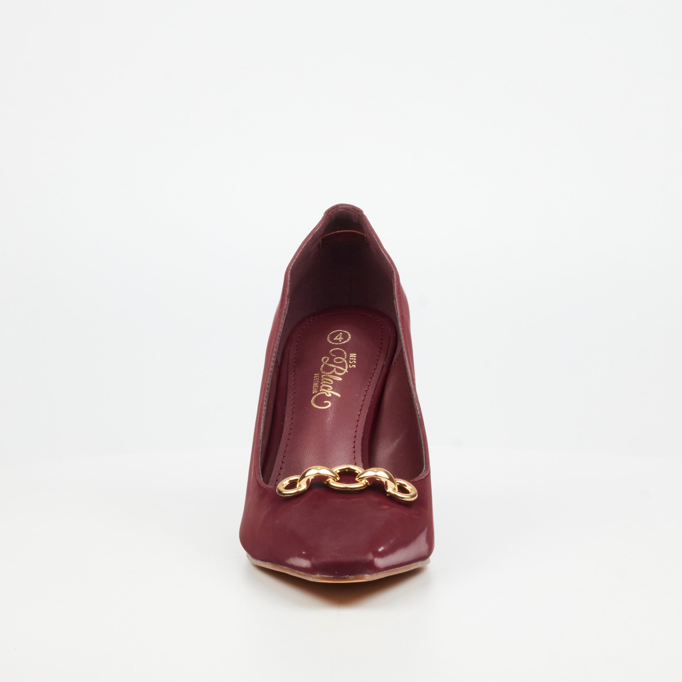 Miss Black Tamara 2 Court - Wine footwear Miss Black