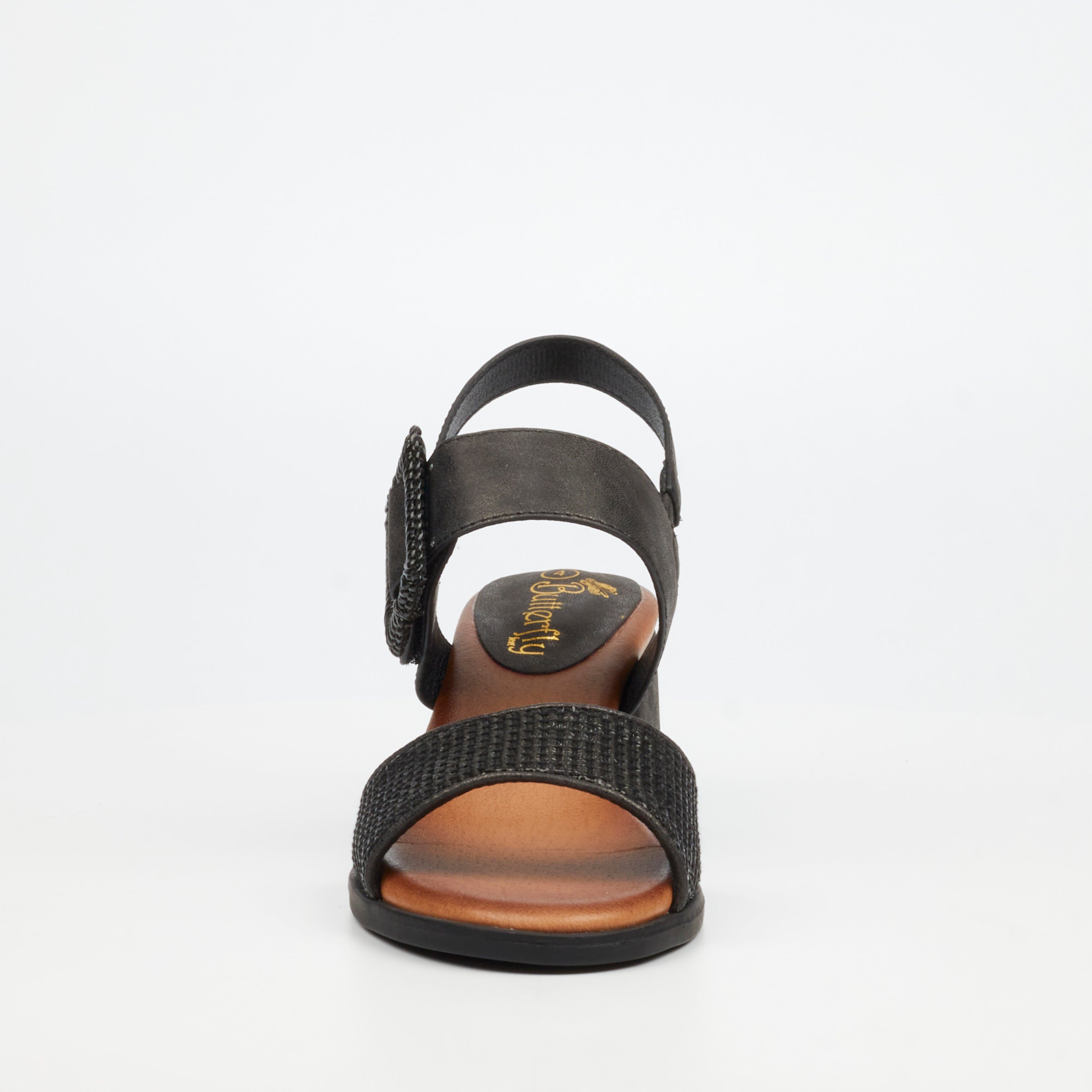 Butterfly Feet Teegan 1 Heel - Black footwear Butterfly Feet