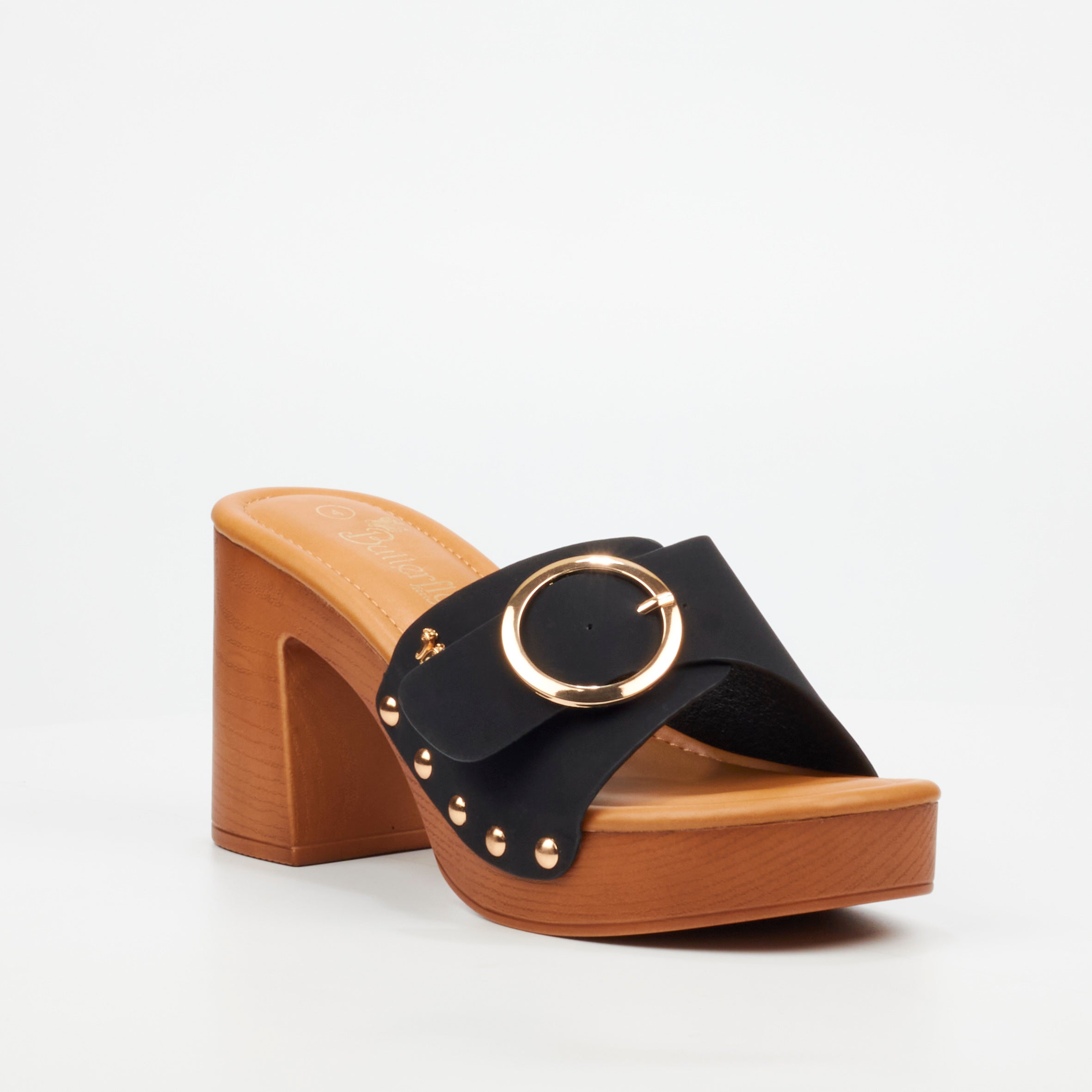 Butterfly Feet Thayla 3 Heel - Black footwear Butterfly Feet