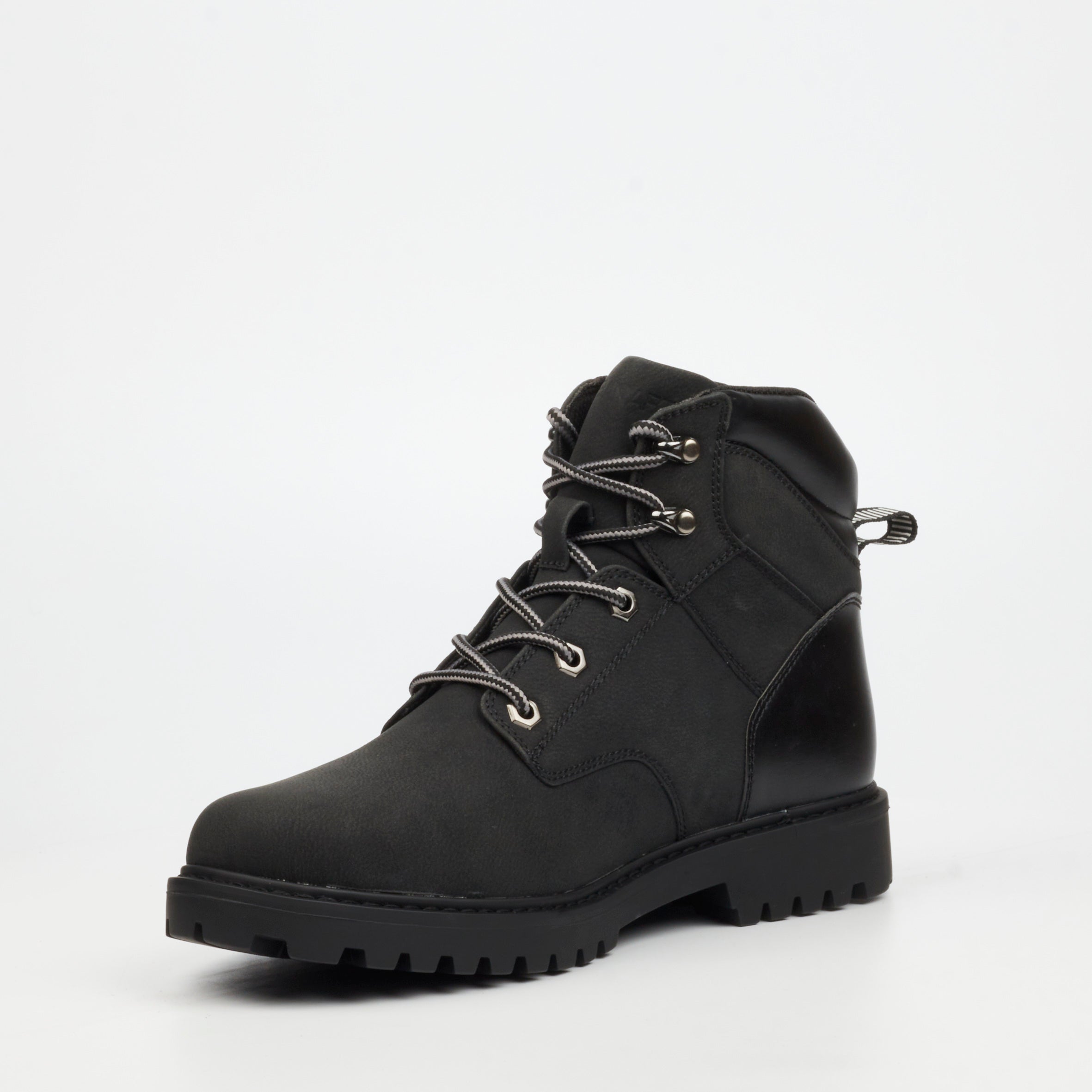 Urbanart Timba 16 Faux Nubuck Ankle Boot - Black footwear Urbanart