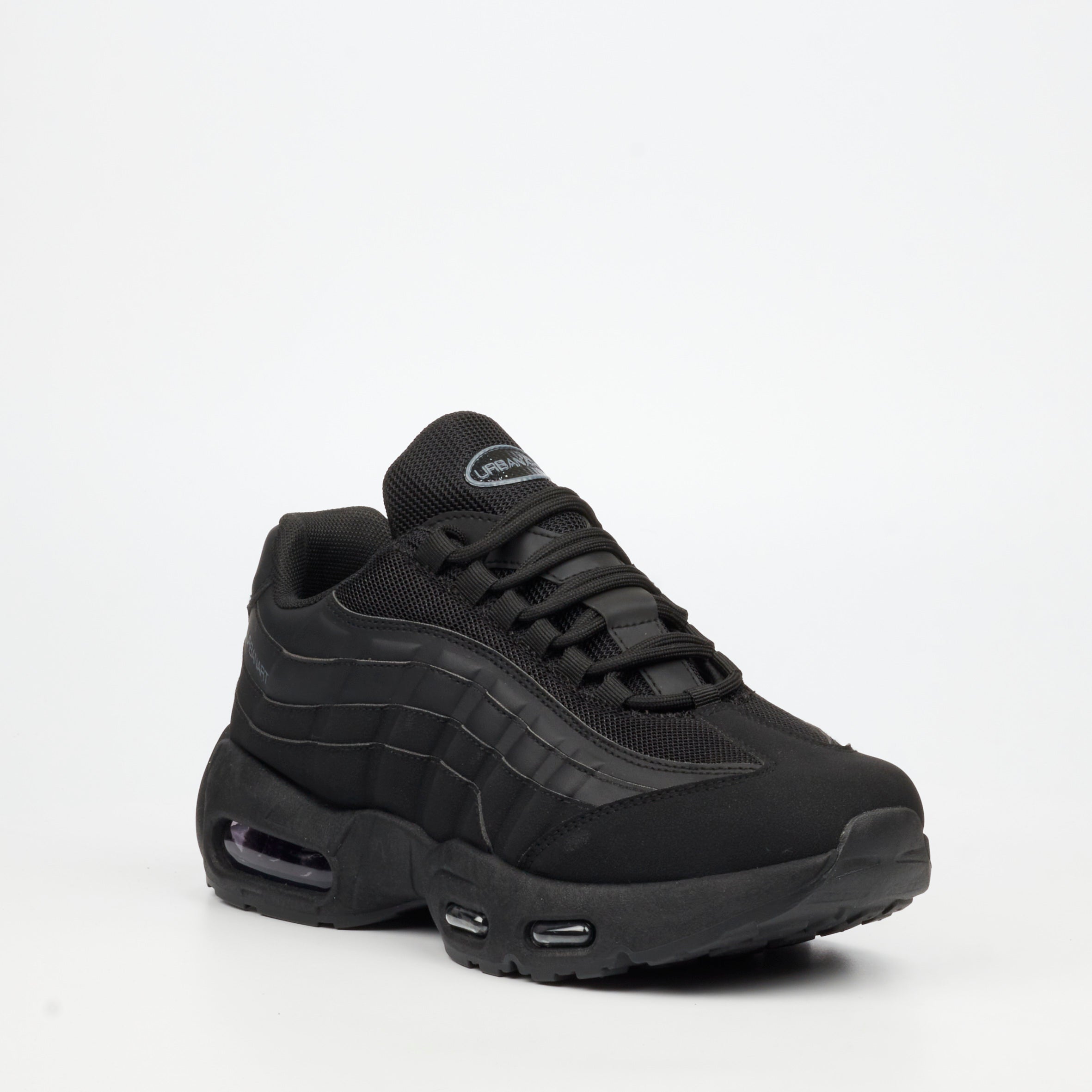 Urbanart Tube 1 Faux Nubuck / Mesh Sneaker - Black