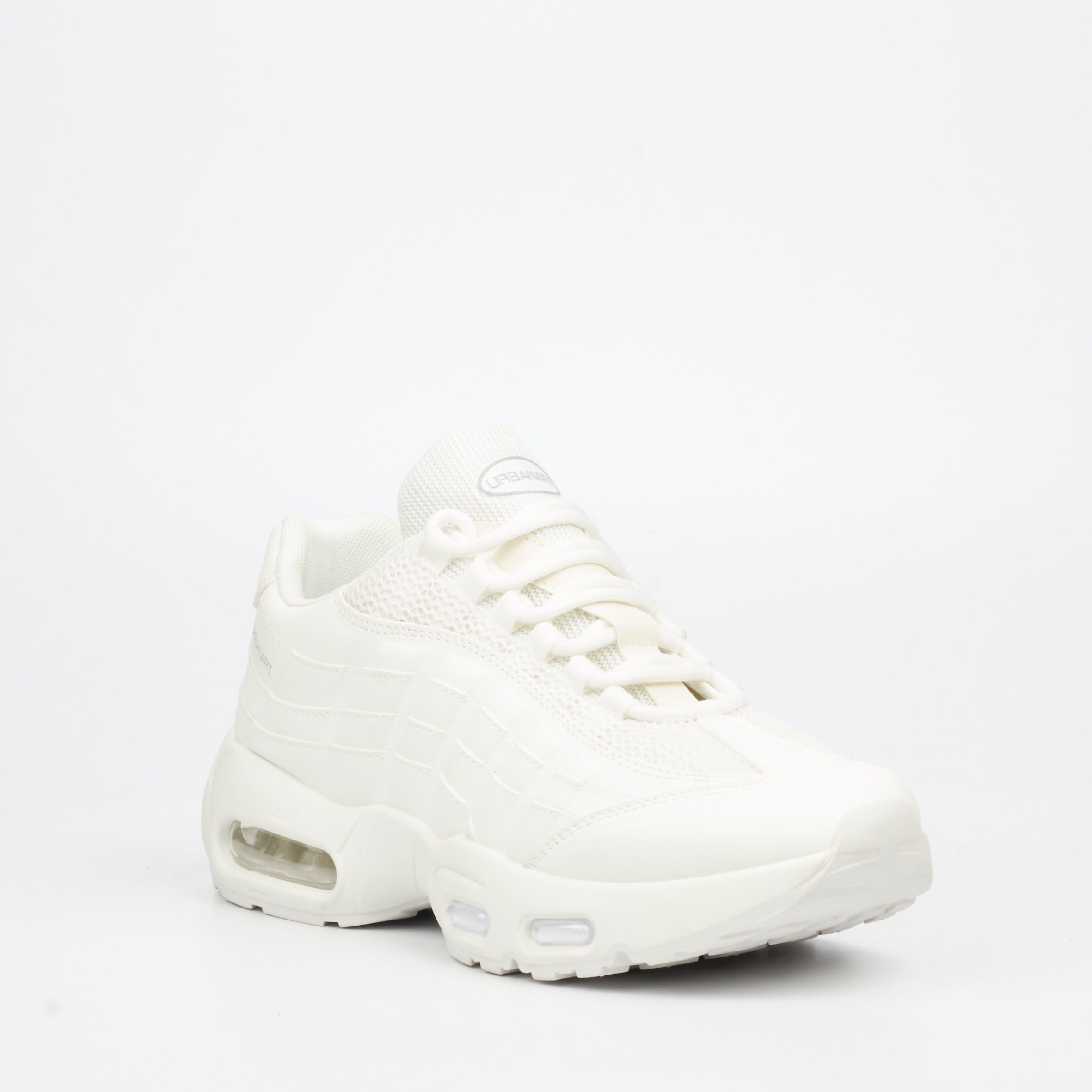 Urbanart Tube 1 Faux Nubuck / Mesh Sneaker - White