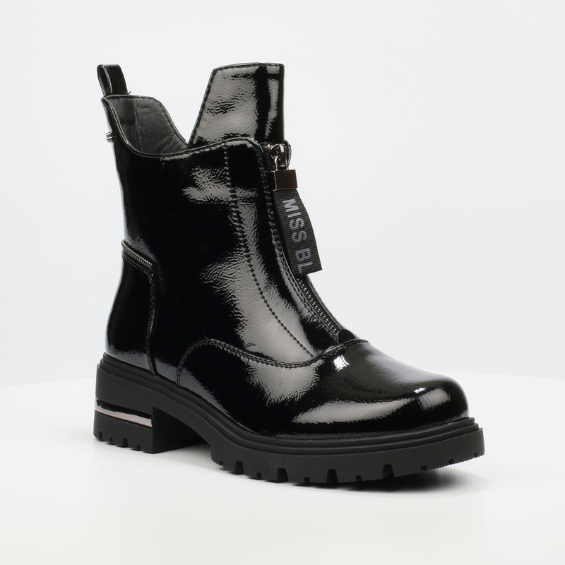 Miss Black Vadar 2 Ankle Boot - Black footwear Miss Black   