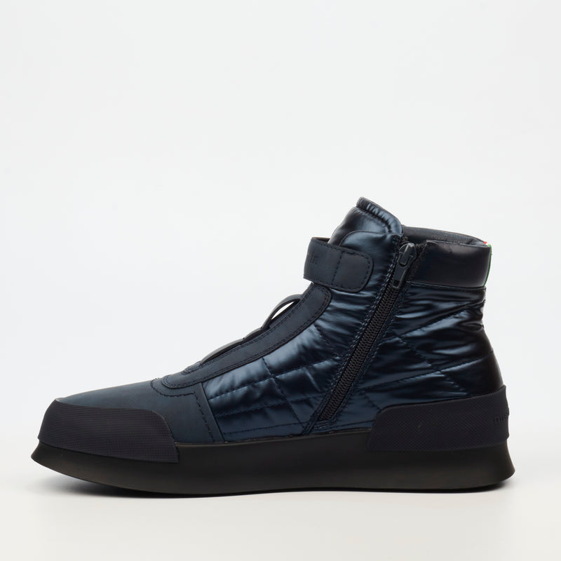 Mazerata Valentino 13 Faux Nubuck / Nylon Sneaker - Navy footwear Mazerata   