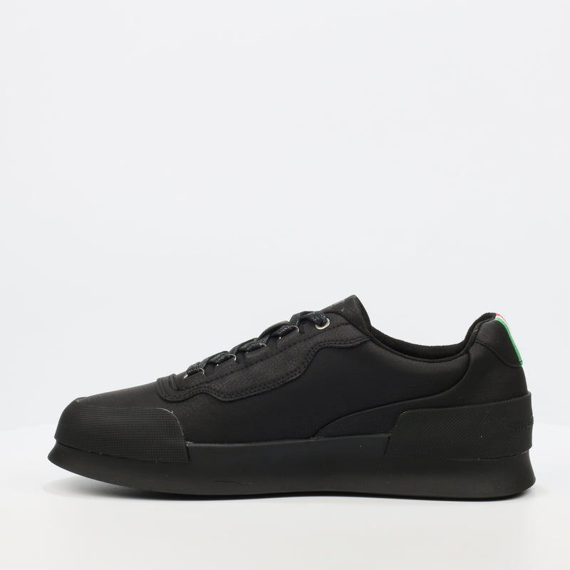 Mazerata Valentino 9 Faux Nubuck Sneaker - Black footwear Mazerata   
