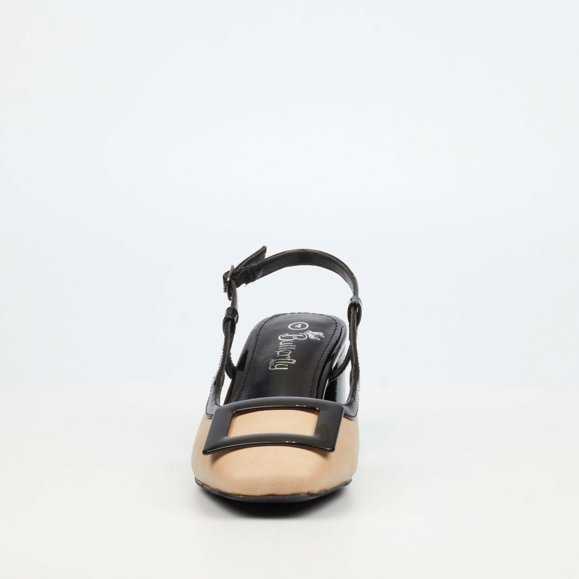 Butterfly Feet Verity 1 Heel - Beige footwear Butterfly Feet