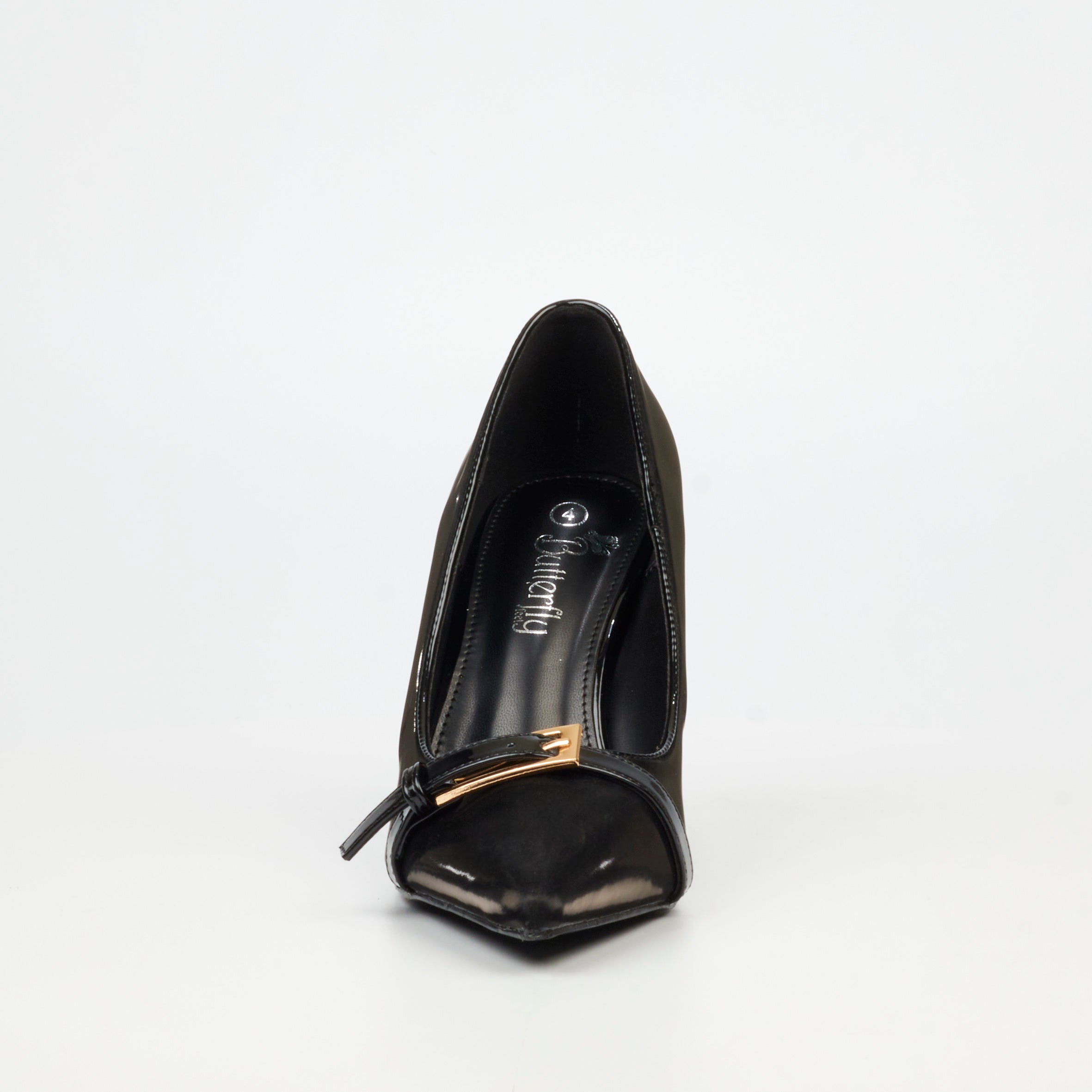 Butterfly Feet Vernice 1 Court - Black footwear Butterfly Feet