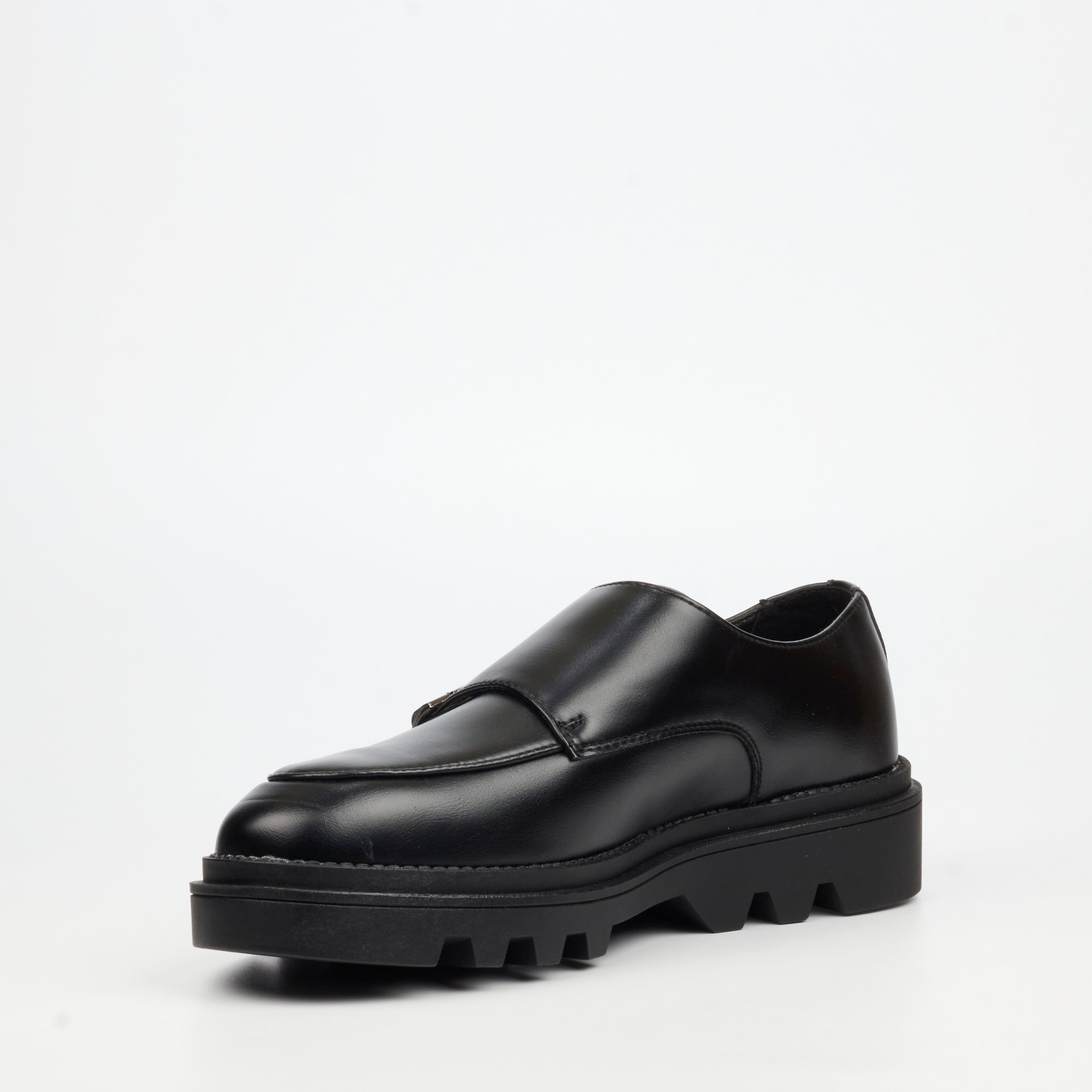 Mazerata Vinchey 30 Faux Leather Shoe - Black footwear Mazerata