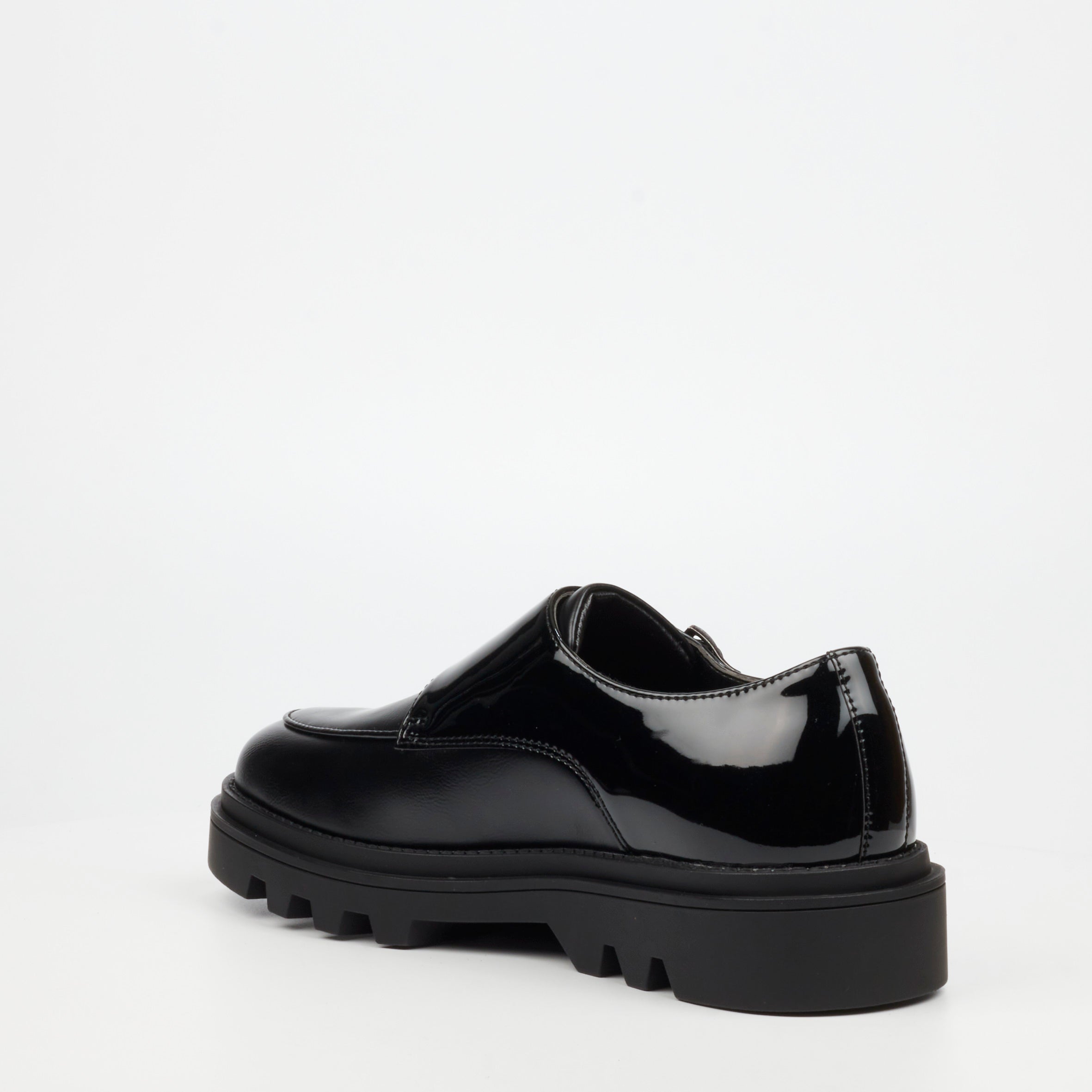 Mazerata Vinchey 30 Faux Patent Shoe - Black footwear Mazerata