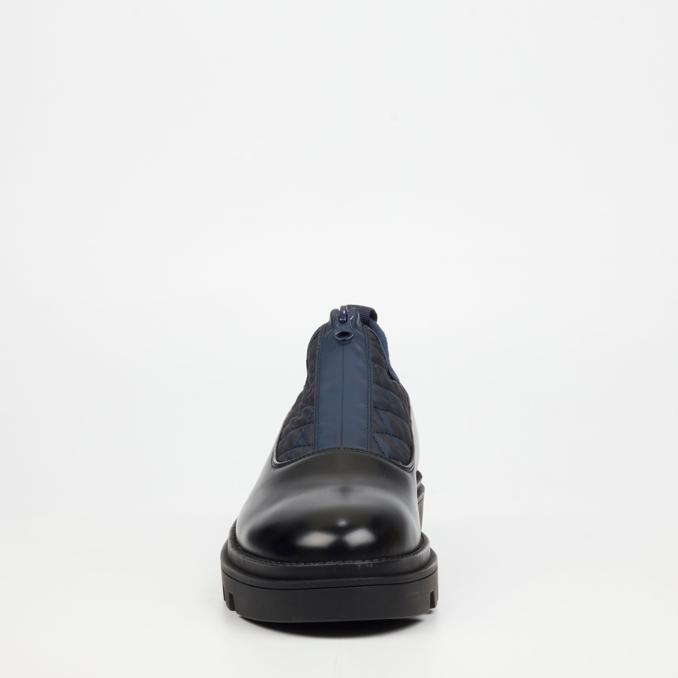 Mazerata Vinchey 3 Nylon / Faux Wax Shoe - Navy footwear Mazerata