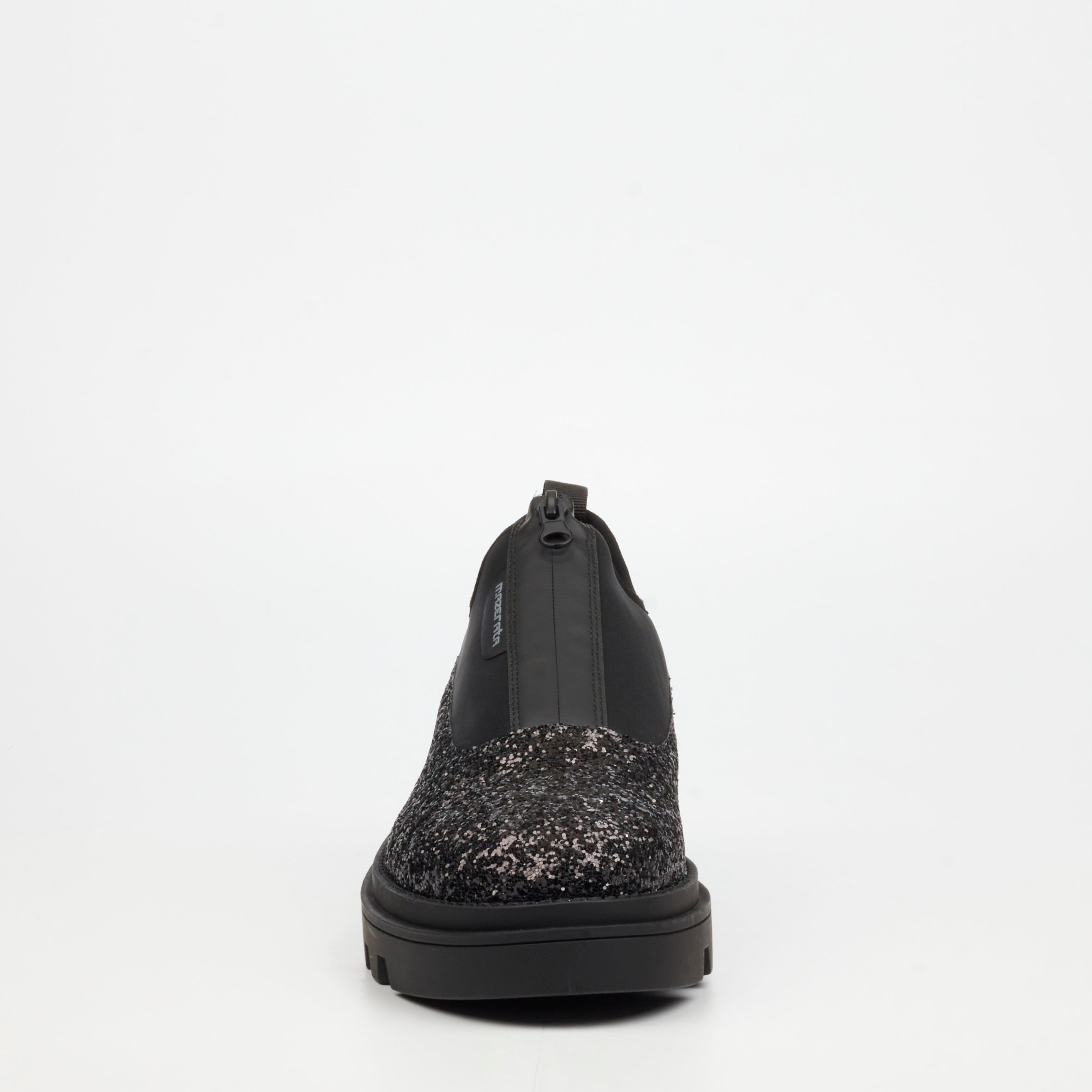 Mazerata Vinchey 3 Rhinestone Shoe - Black footwear Mazerata