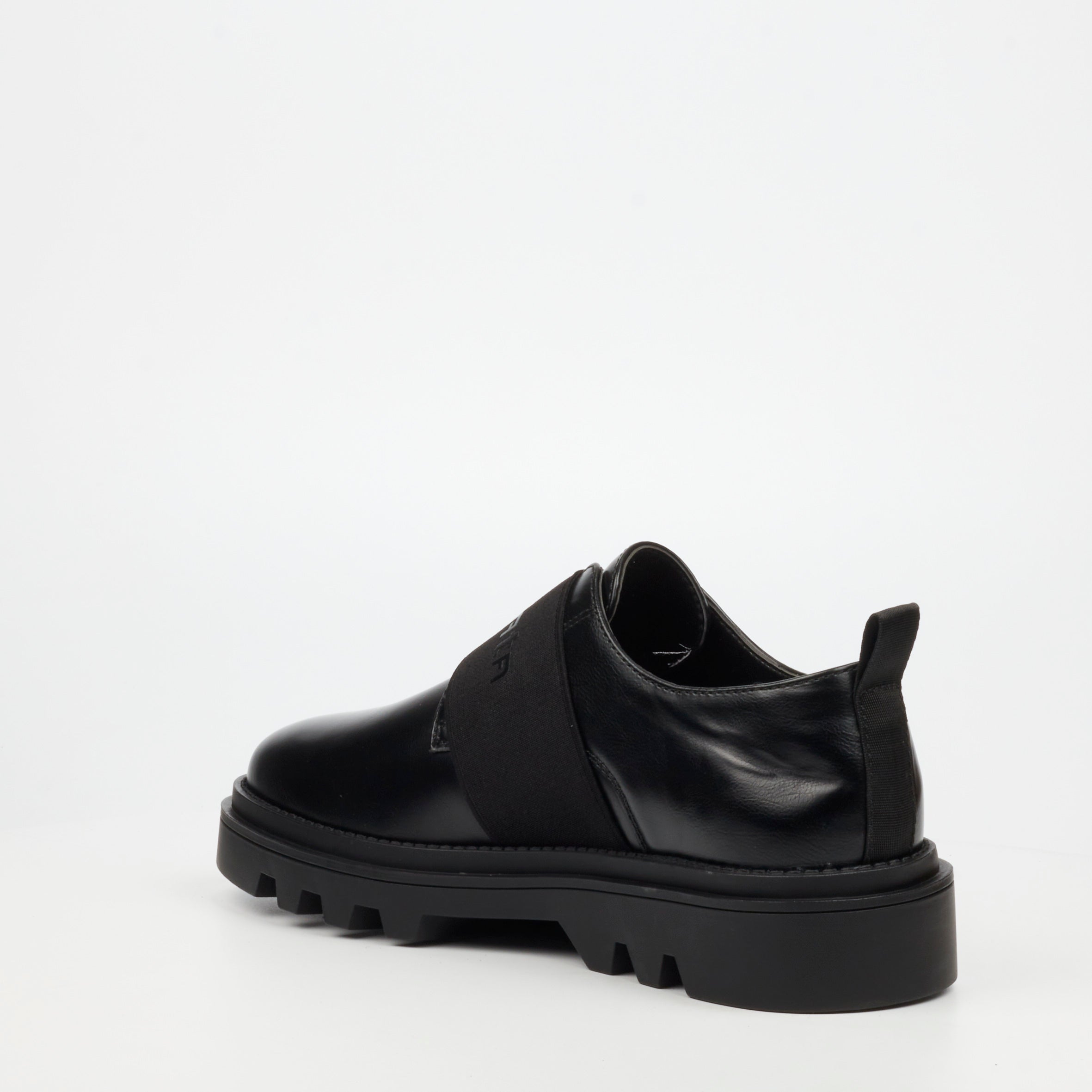 Mazerata Vinchey 63 Faux Leather Shoe - Black footwear Mazerata