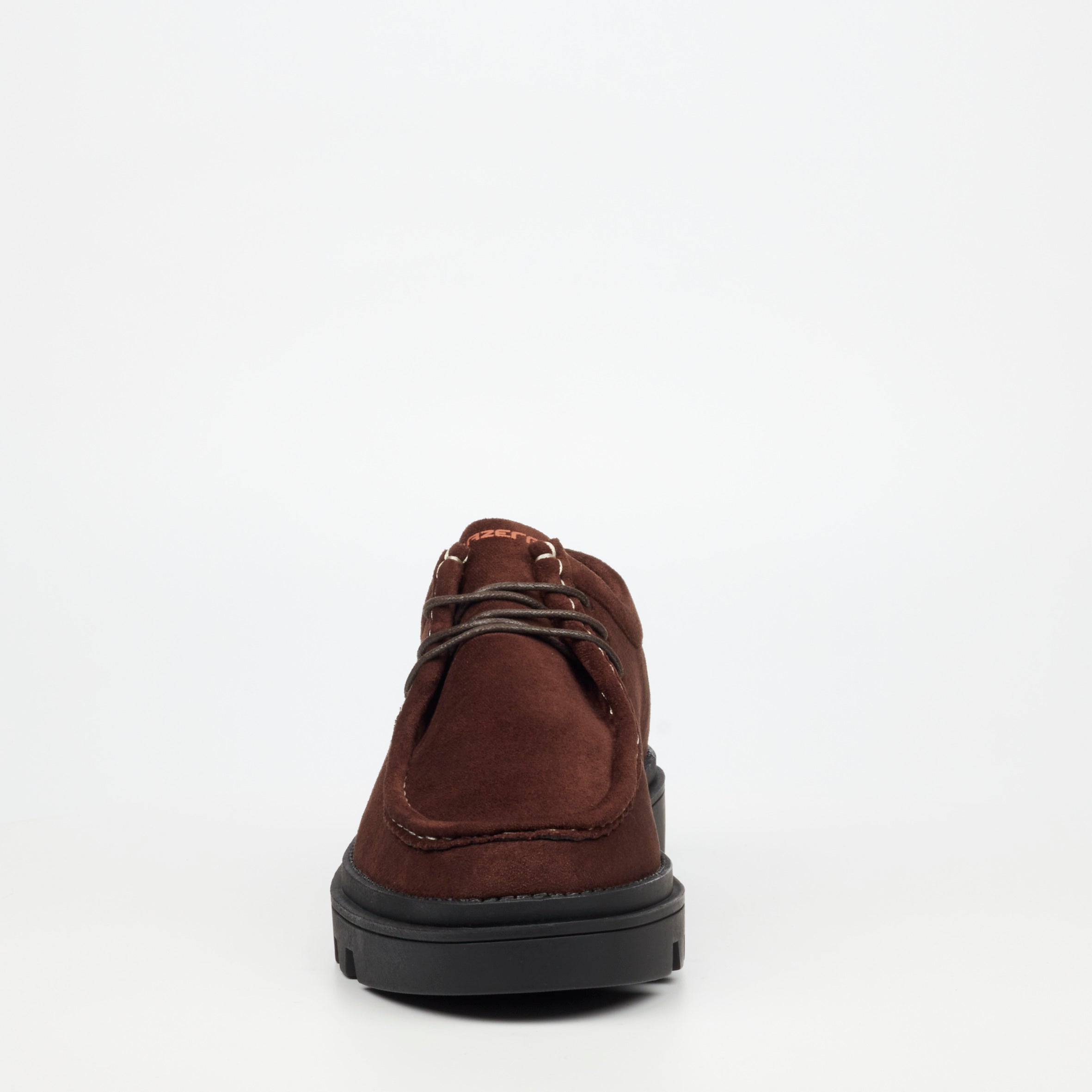 Mazerata Vinchey 71 Faux Suede Shoe - Chocolate footwear Mazerata