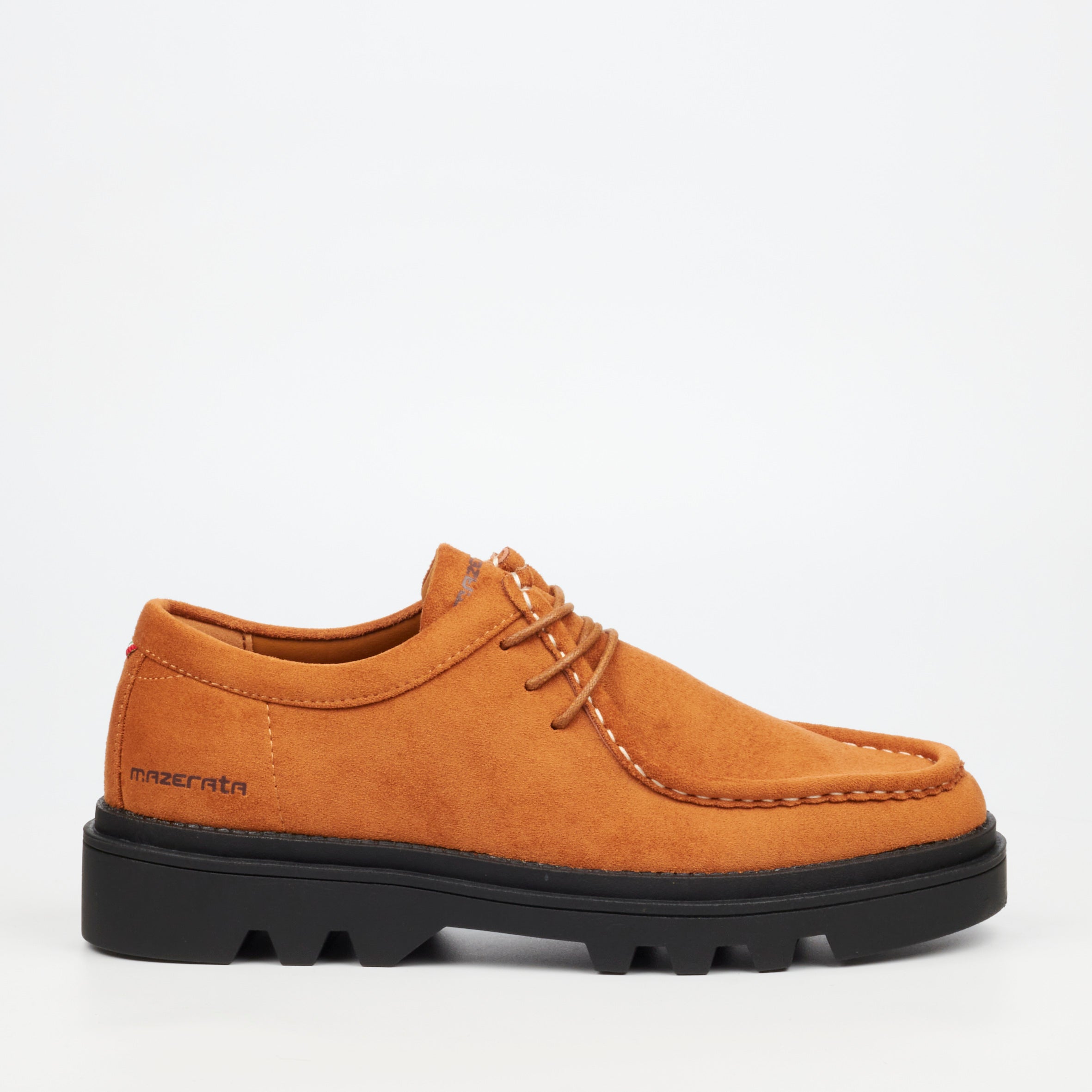 Mazerata Vinchey 71 Faux Suede Shoe - Tan footwear Mazerata