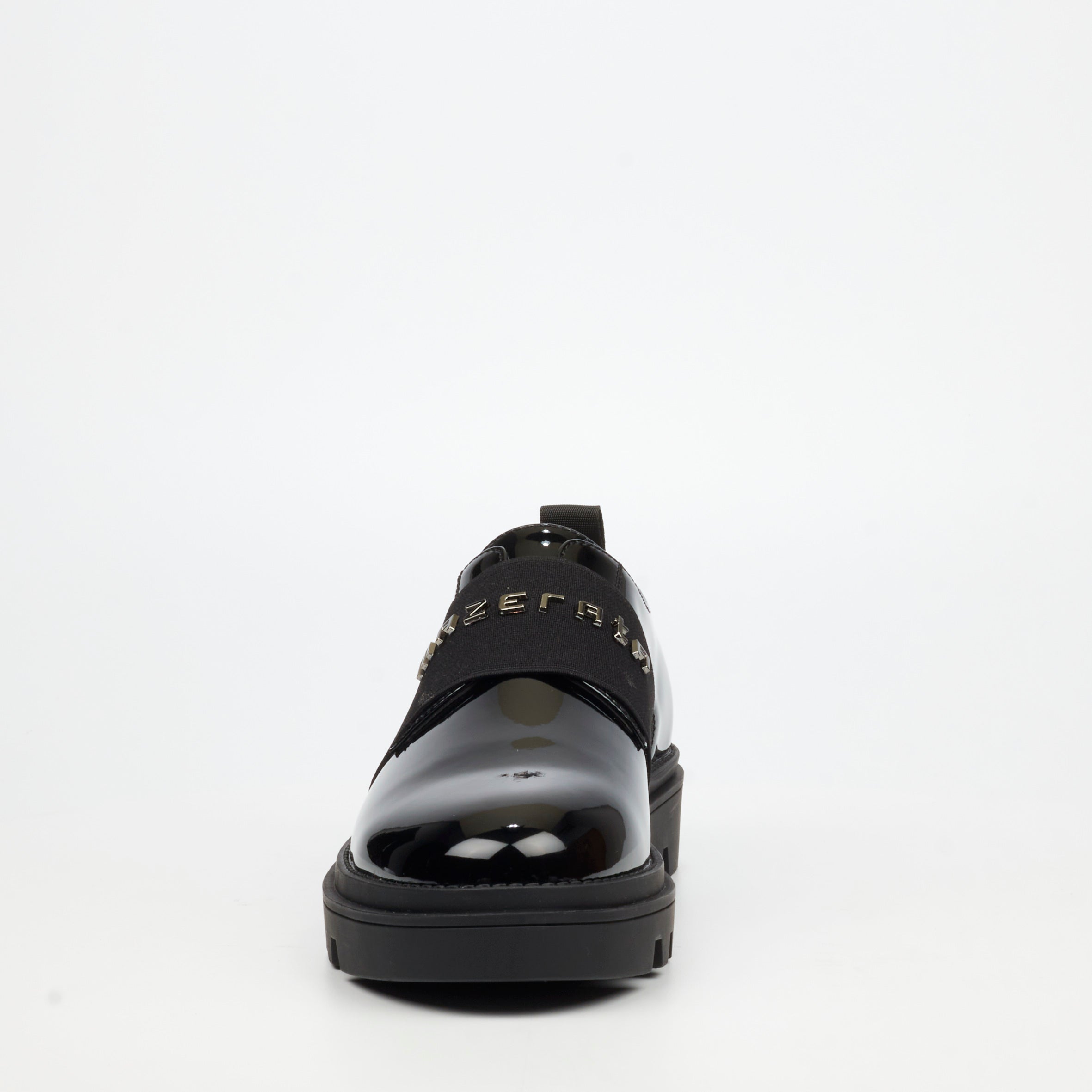 Mazerata Vinchey 95 Faux Patent Shoe - Black