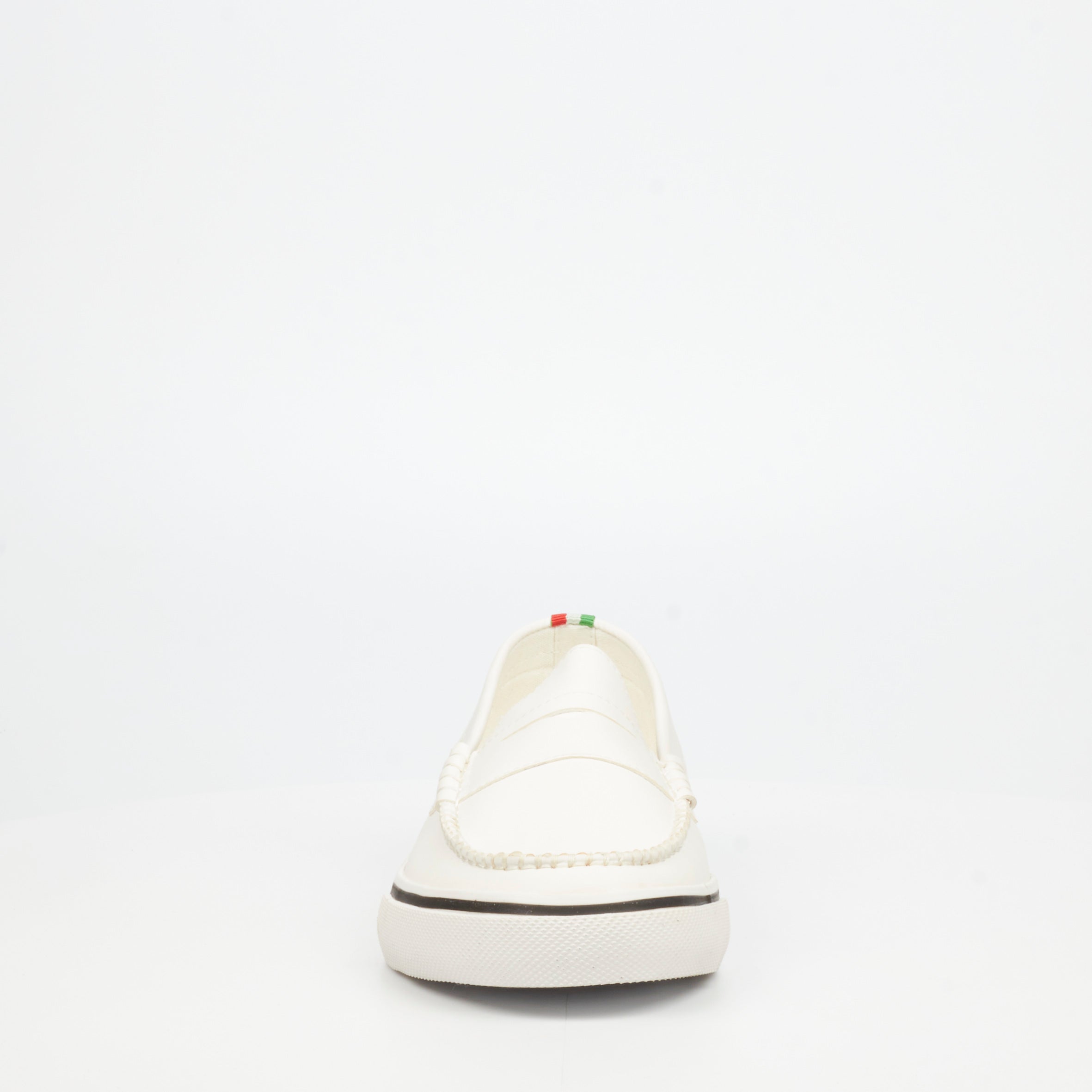 Mazerata Vinny 1 Faux Nubuck Shoe - White footwear Mazerata