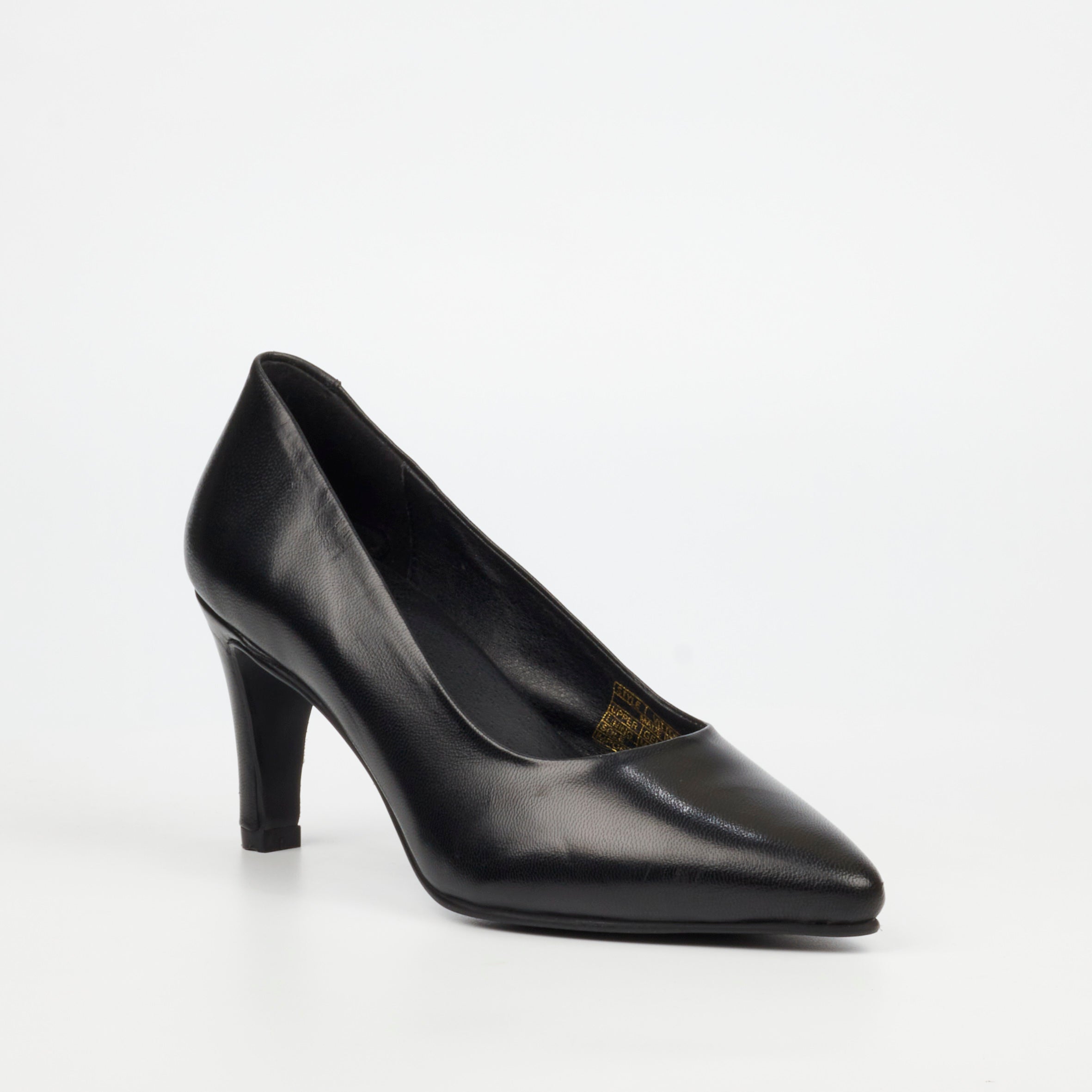 NIcci Tyler Vittoria 1 Genuine Leather Court - Black footwear Nicci Tyler