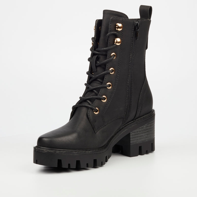 Miss Black Vixen 3 Ankle Boot - Black footwear Miss Black   