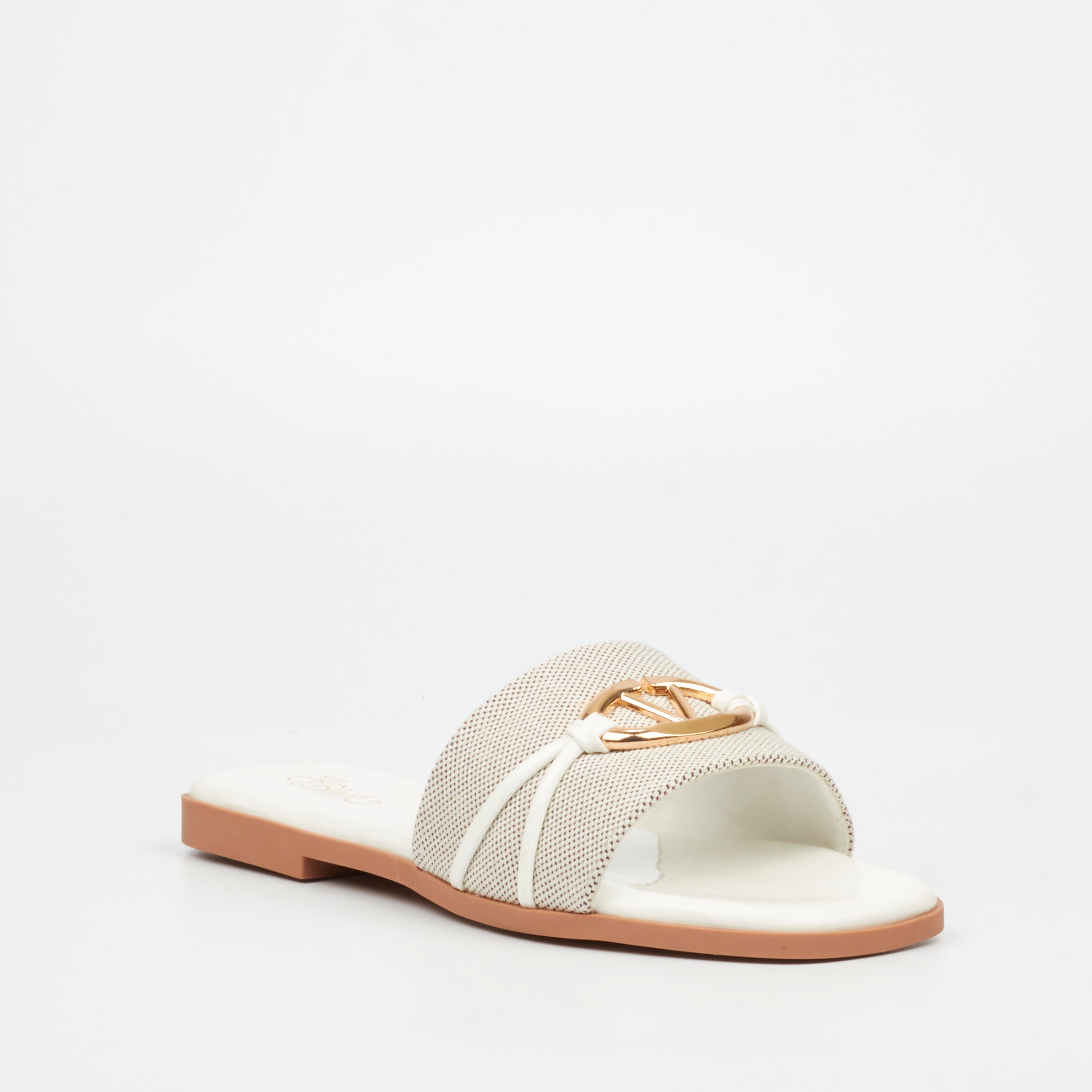 Miss Black Zenia 2 Sandal - White footwear Miss Black