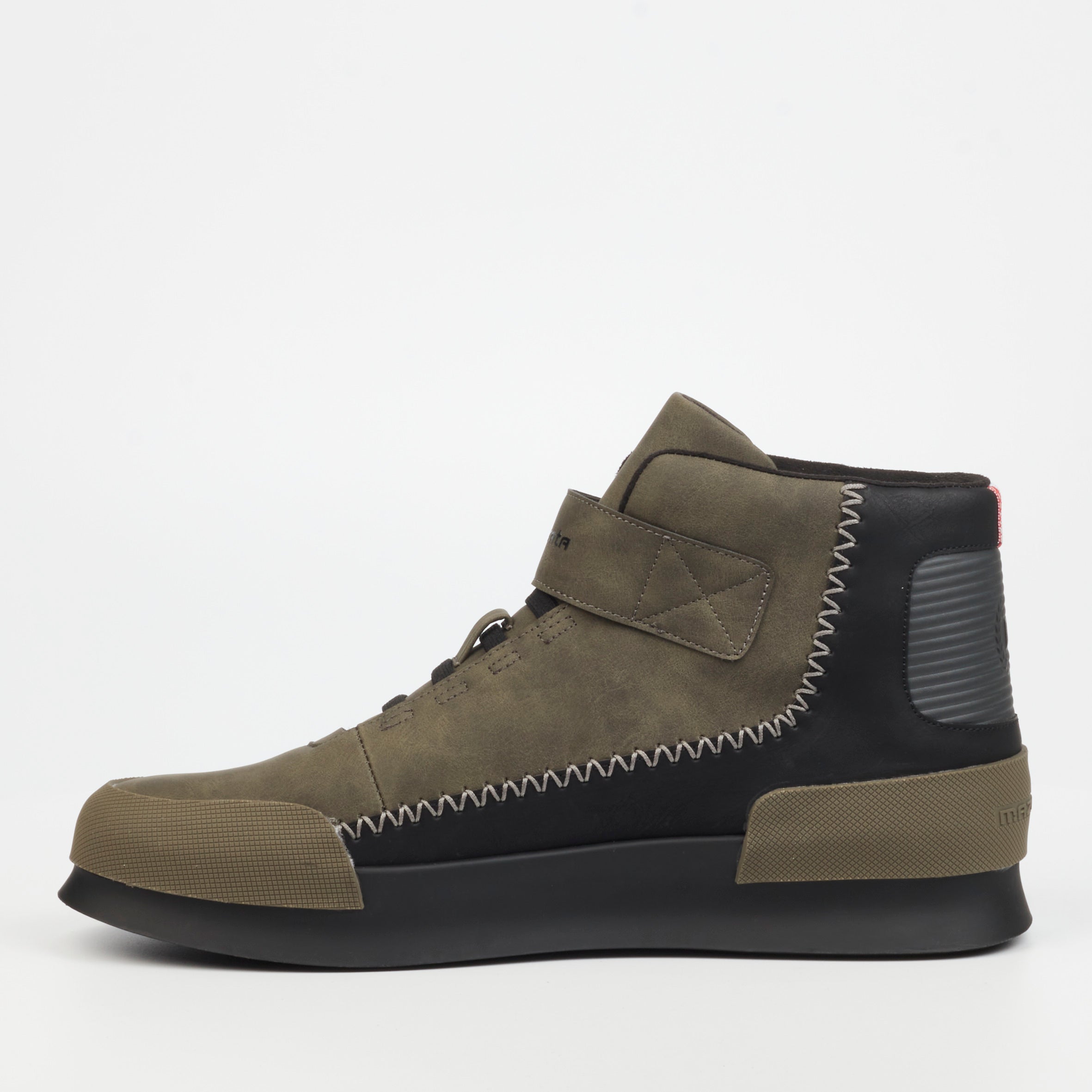 Mazerata Valentino 1 Nub - Olive footwear Mazerata