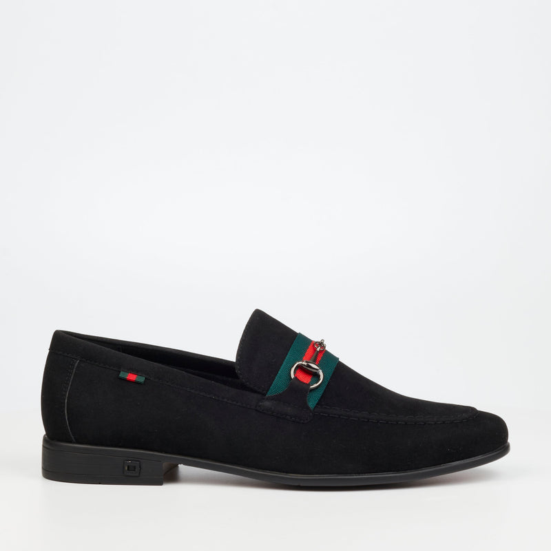 Mazerata Villani 4 Faux Suede - Black footwear Mazerata   