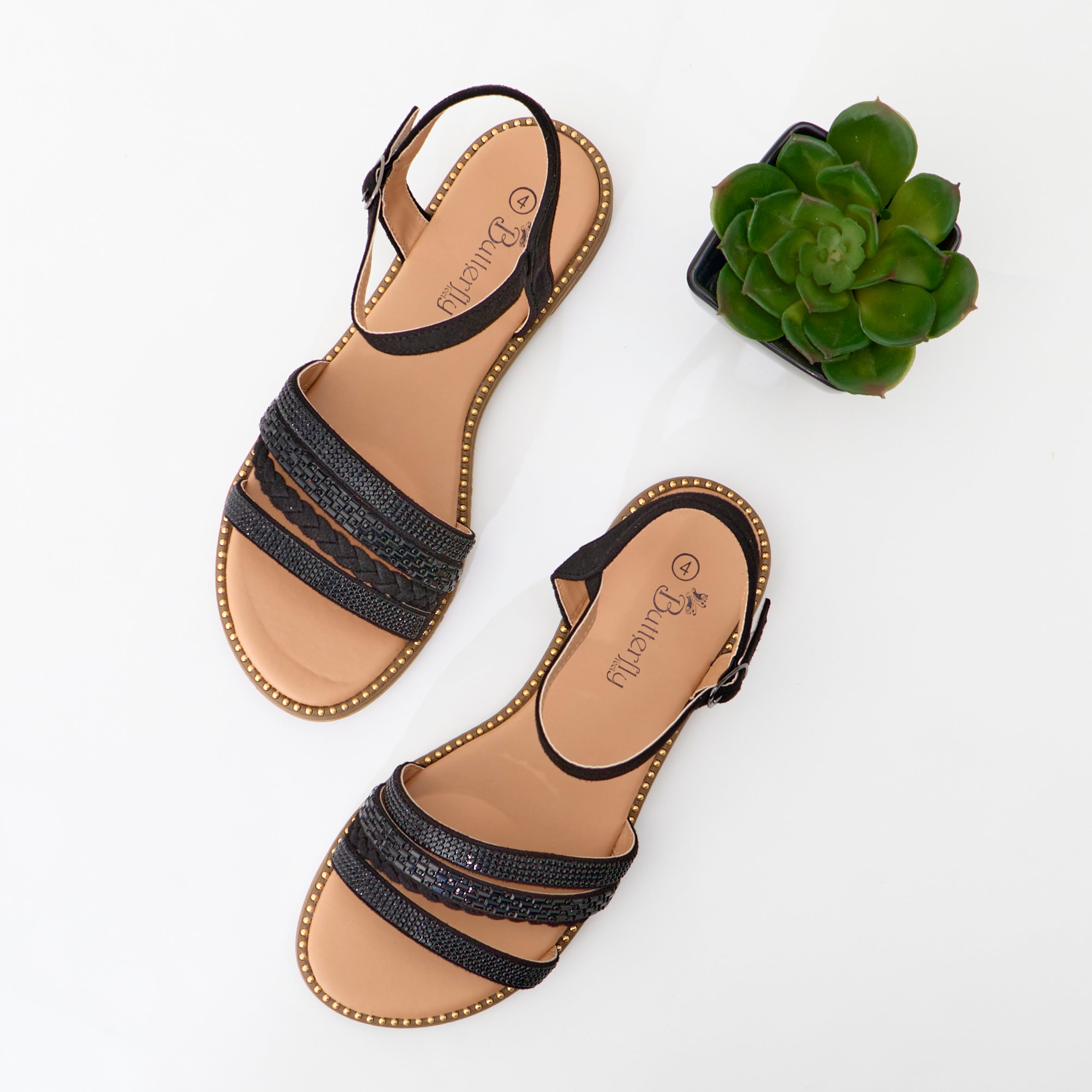 Dressberry flat sandals hot sale