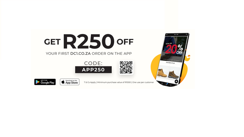 R250 discount when you install the DC.ONE App