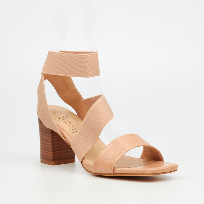 Butterfly Feet Abigail 1 Heel - Nude footwear Butterfly Feet   